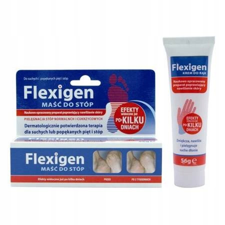 

Flexigen maść na pękające pięty z mocznikiem 56g
