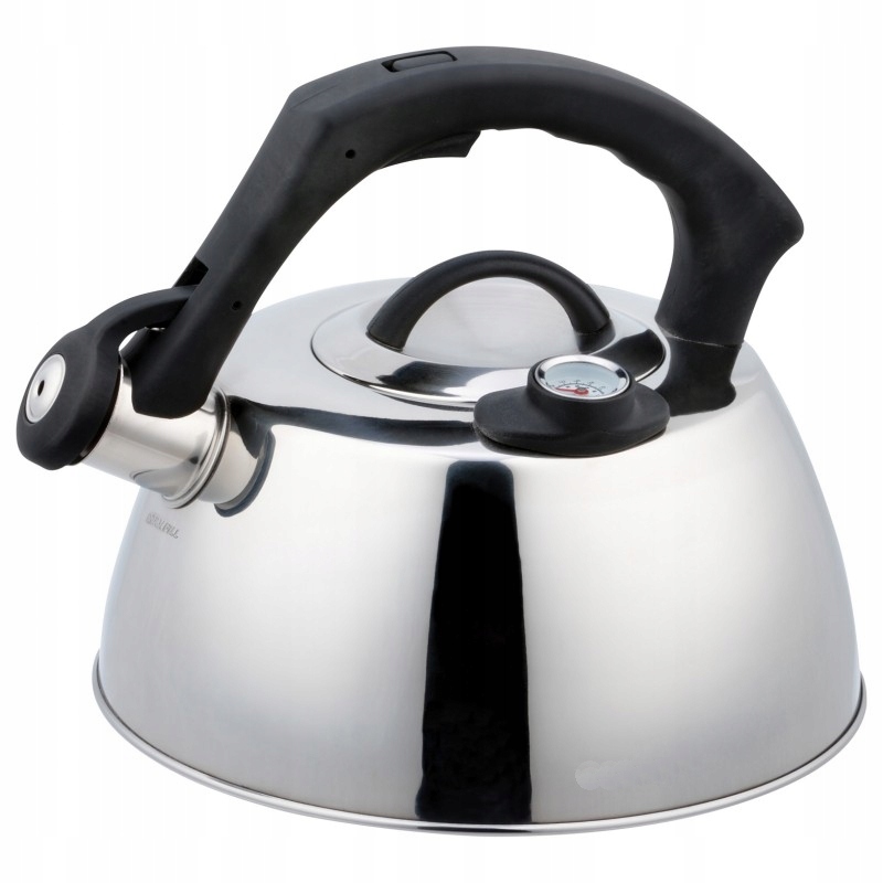 

Czajnik z gwizdkiem 2,5L Hoffner Termometr Inox