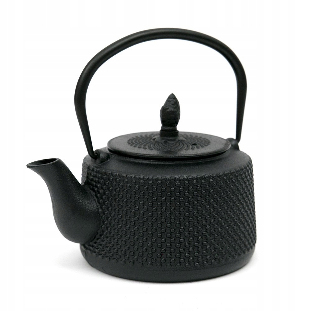 

Czajnik Żeliwny Zaparzacz Do Herbaty Czarny 700ml