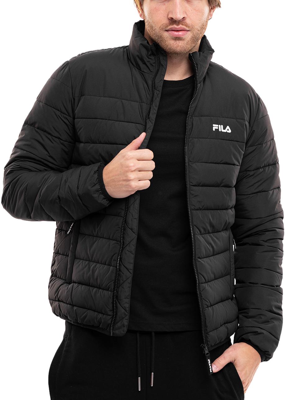 Pánská prošívaná bunda Fila bez kapuce pohodlná sportovní vel M