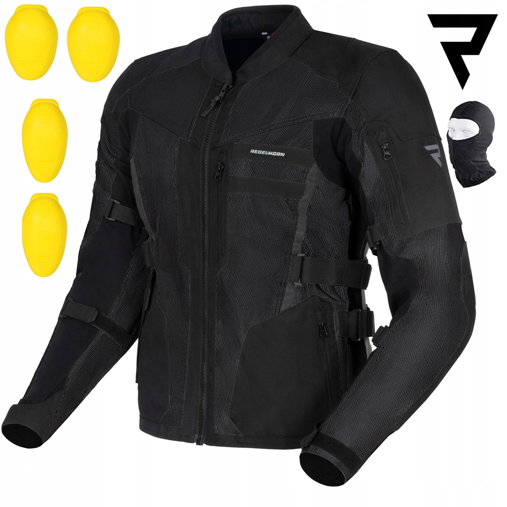 Motocyklová Bunda Rebelhorn Scandal II Textilná Pánska Dlhá Darčeky