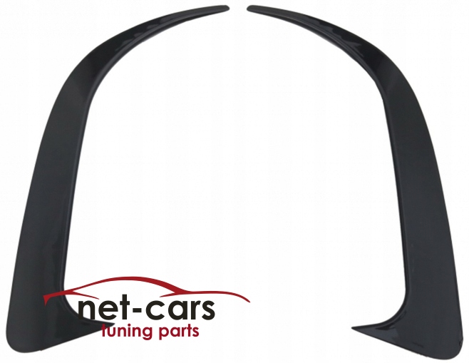 DOKLADKA SPLITER AERO MERCEDES CLA C117 A45 AMG PT Strona zabudowy tył