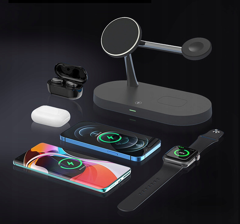 ŁADOWARKA INDUKCYJNA MAGSAFE DO IPHONE APPLE WATCH Marka Inna