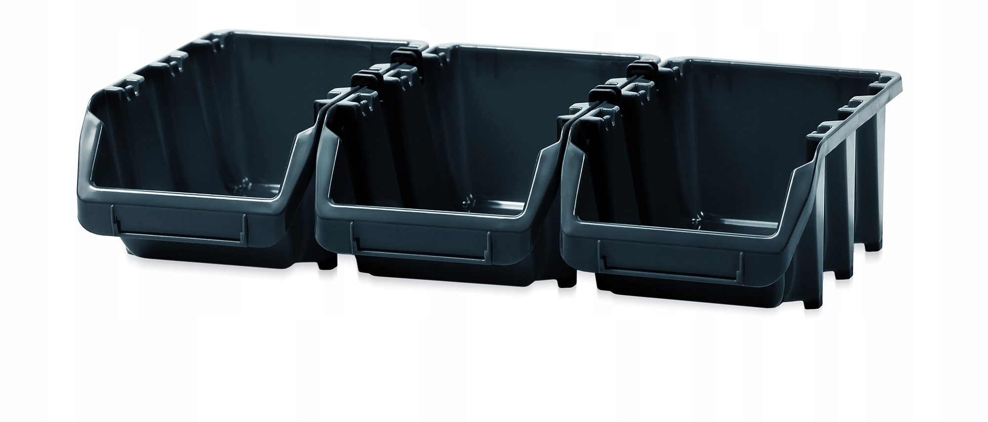 8 x KUWETA PLASTIKOWA POJEMNIK WARSZTATOWY ZESTAW KBILS16 czarna Marka Prosperplast