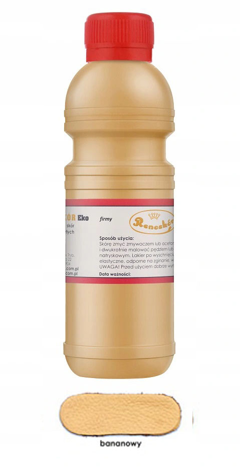 

Renoskór Farba Lakier Do Skóry Bananowy 200ML