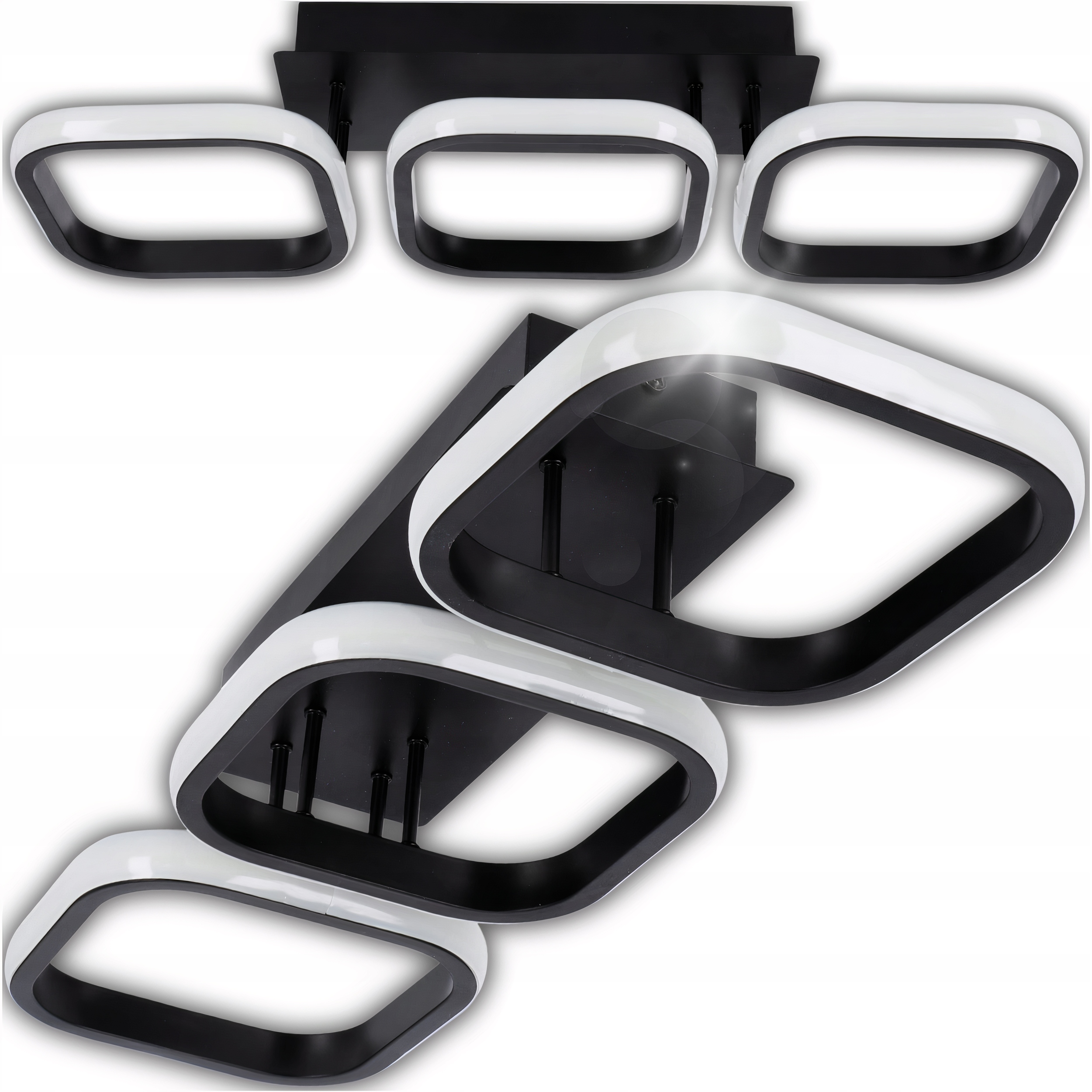 LAMPA SUFIT LED 33W PLAFON 3 BARWY DO POKOJU SALONU SYPIALNI ZYRANDOL