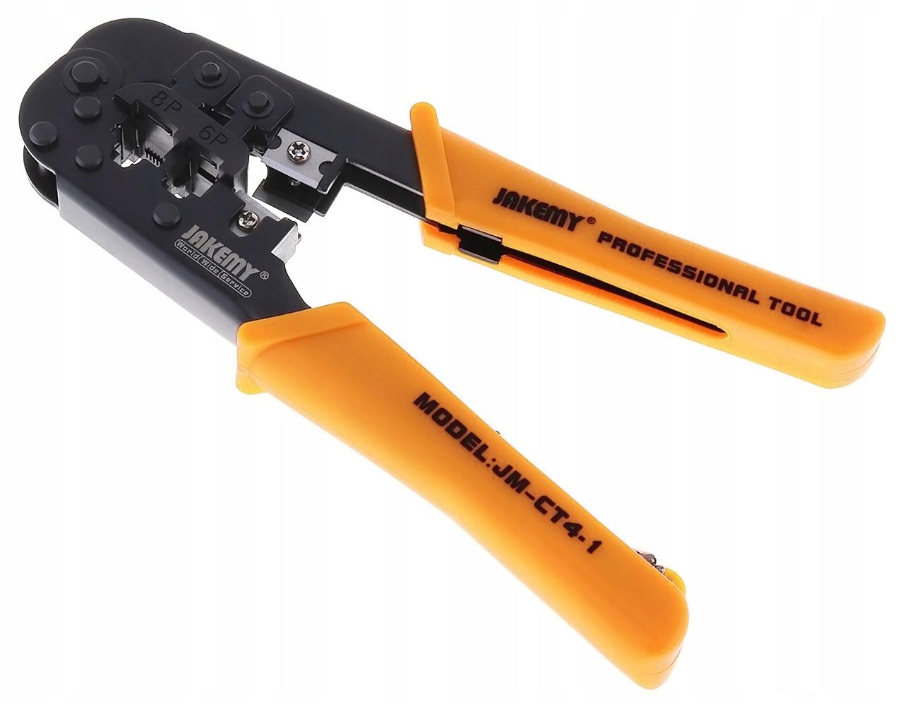 

Zaciskarka Wtyczek RJ45 RJ12 RJ11 Jakemy JM-CT4-1