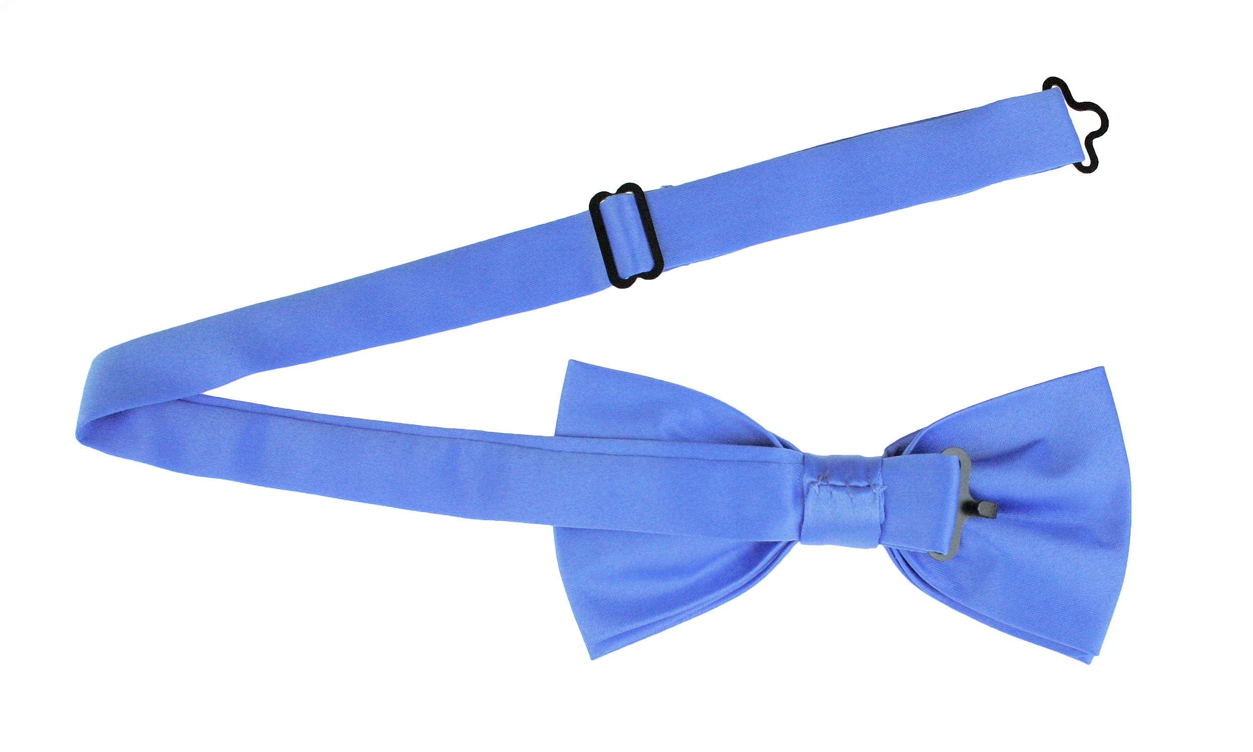 MUCHA MUSZKA MĘSKA STANDARDOWA GŁADKA BŁĘKITNA Marka Tissino