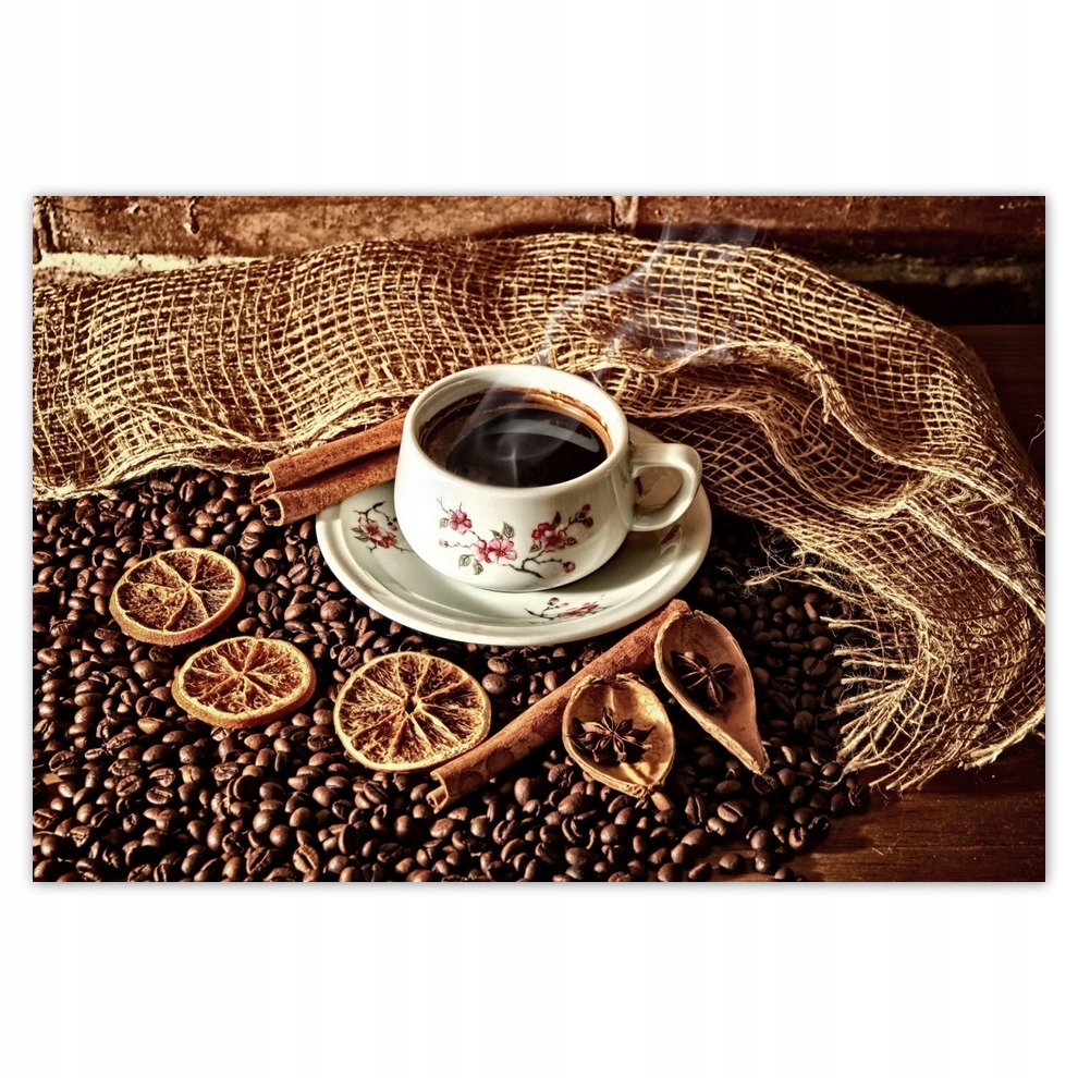 

Naklejki 185x125 Filiżanka kawy z wanilią