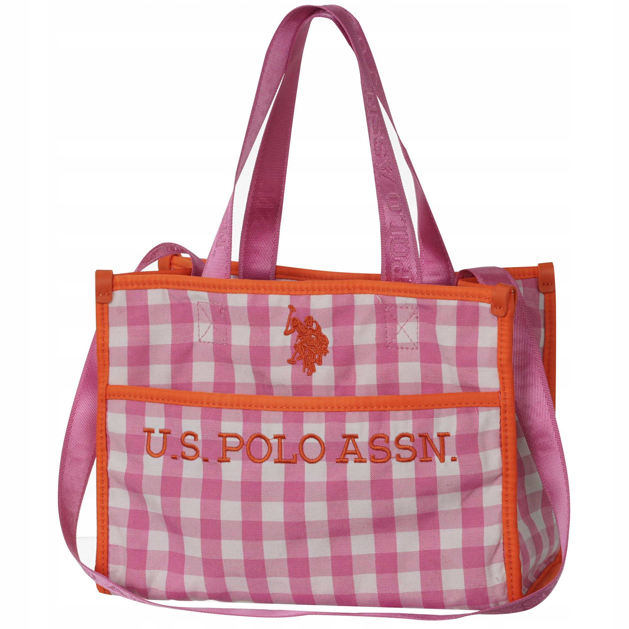 U.s. Polo Assn. Kabelka Beach Bag Small Shopping BEUA76130WIPN33 kostkovaná