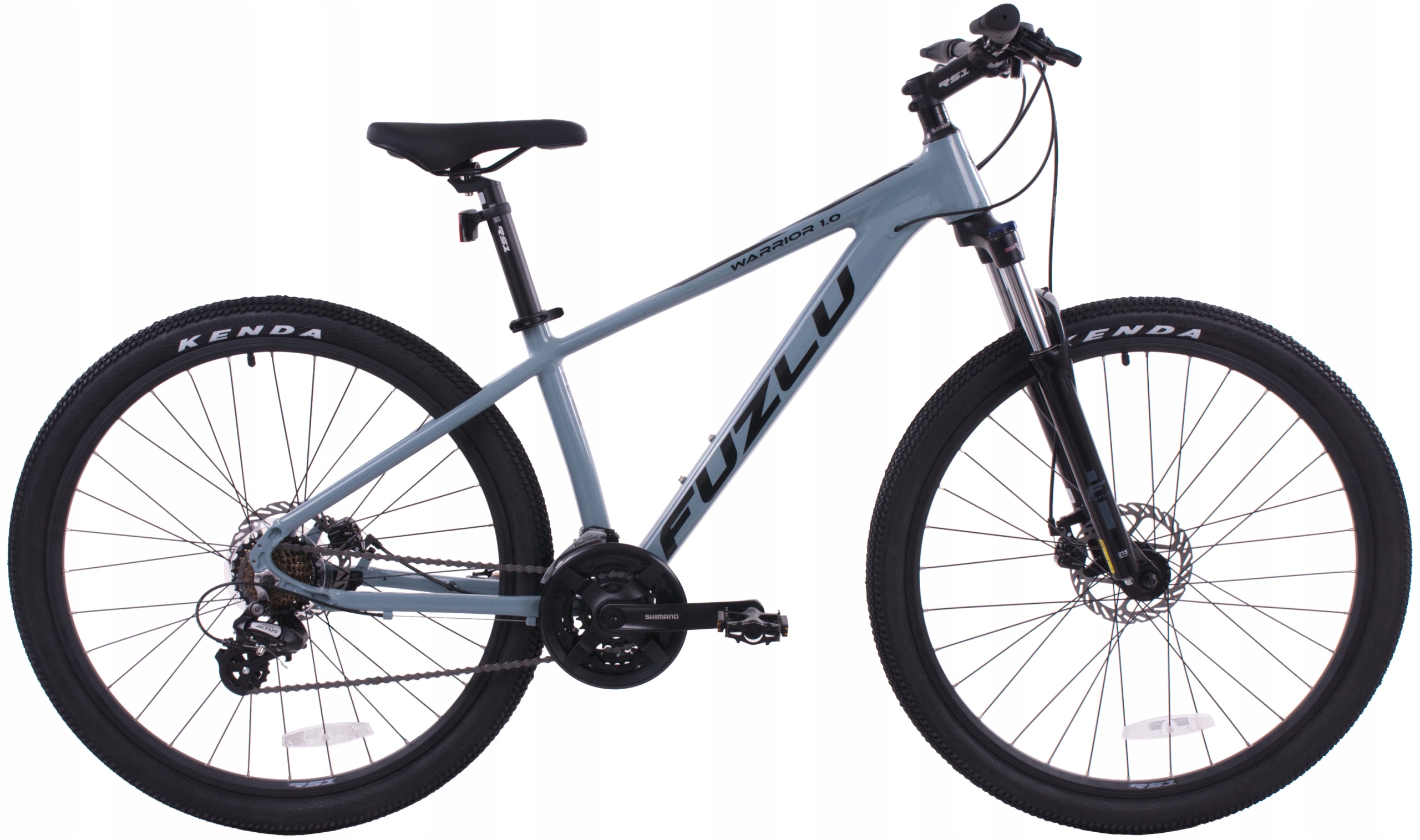 Rower górski 27,5” Fuzlu Warrior 1.0 17" grafitowo-czarny połysk