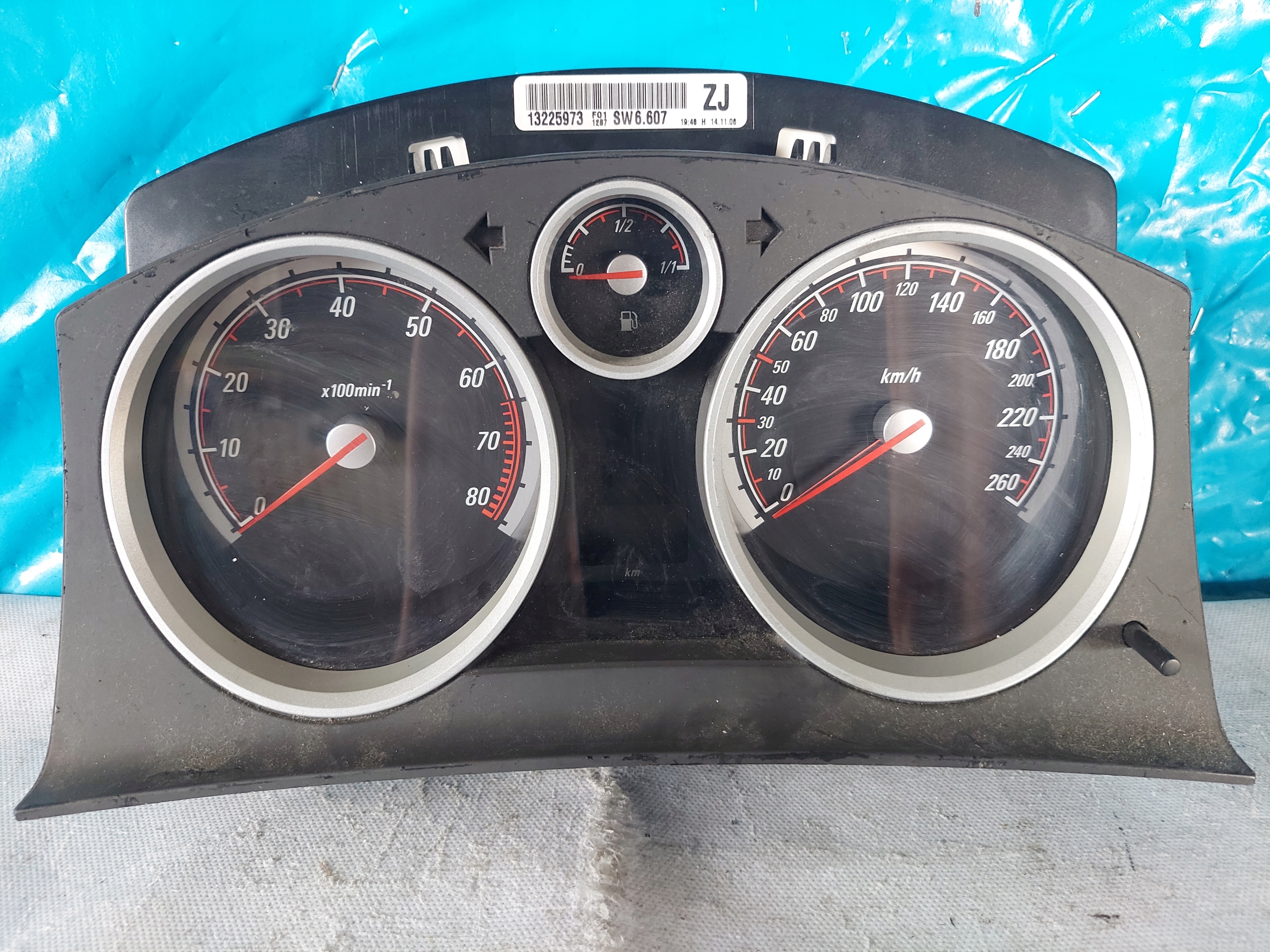 dials clock ZAFIRA B 2.2 B 13225973