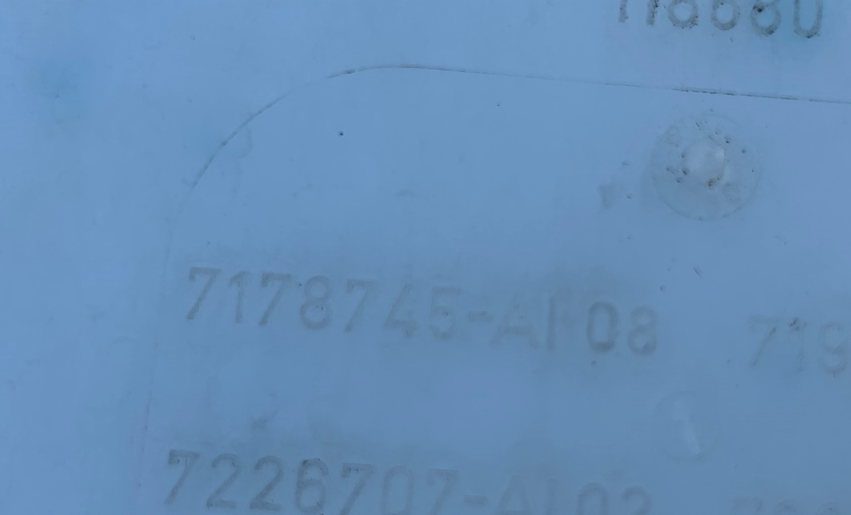 washer fluid tank BMW 7 F01 7178745