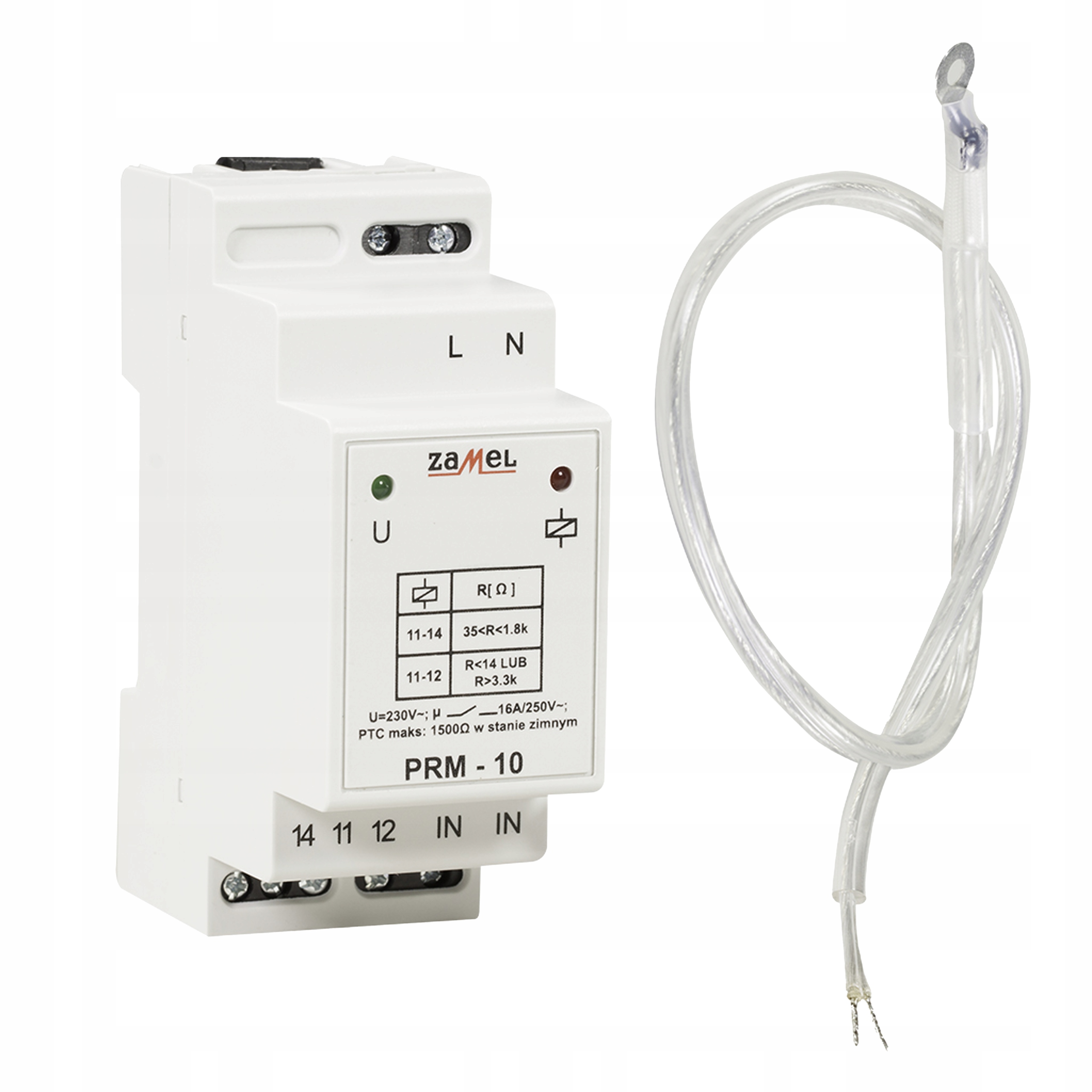 Przekaźnik rezystancyjny PRM-10 Zamel