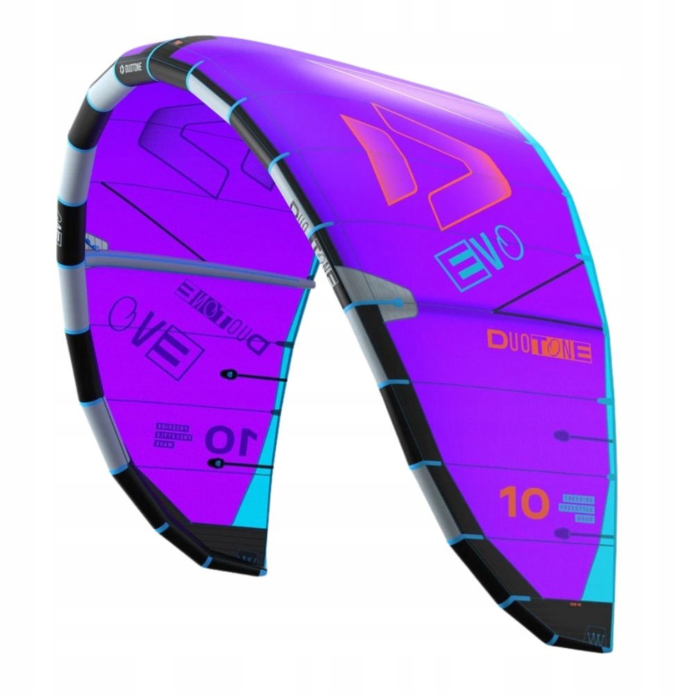 Létající drak Duotone Evo 2026 12 m C17: purpurový