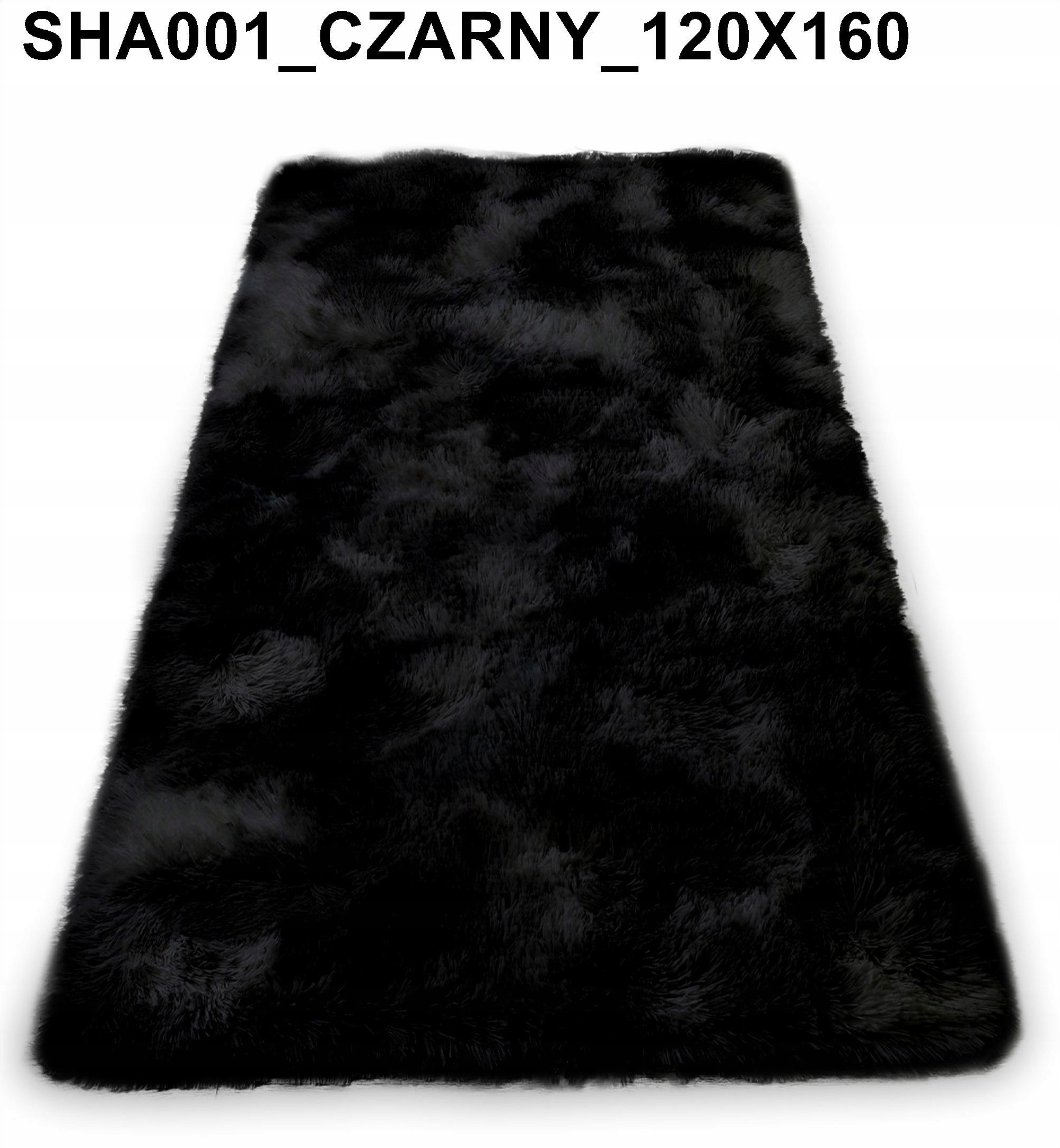 DYWAN SHAGGY WYSOKI PLUSZOWY WŁOCHACZ 120x160 cm Długość 160 cm