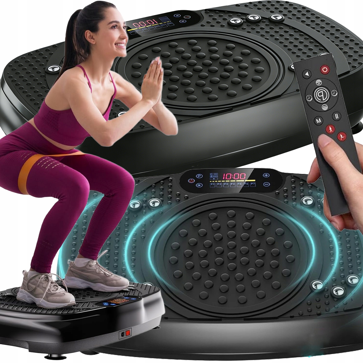 Vibrační Plošina Pro Modelování Postavy Proti Celulitidě, 120 Rychlostí