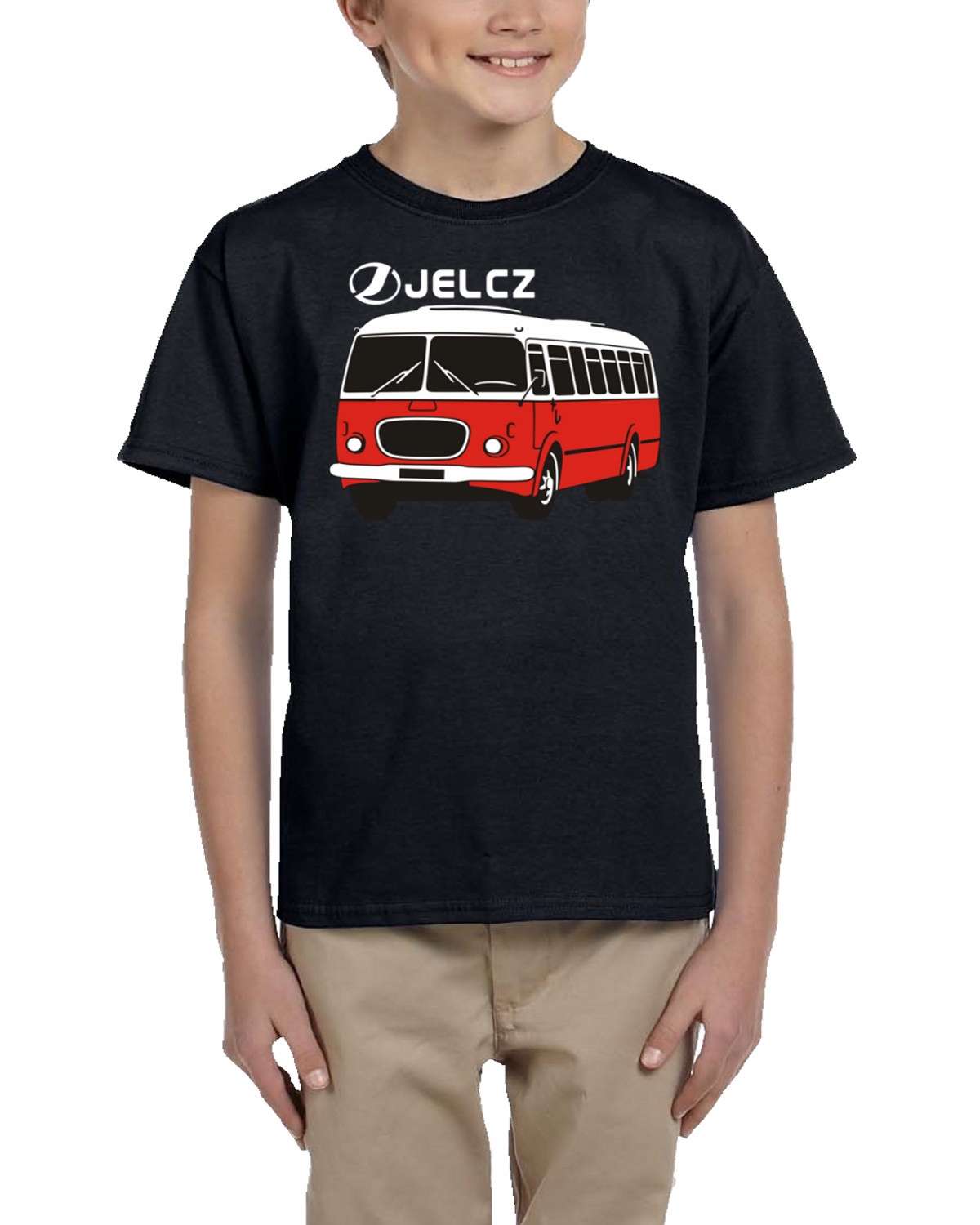 

3077 Koszulka Jelcz Ogórek Autobus 140 Czarna