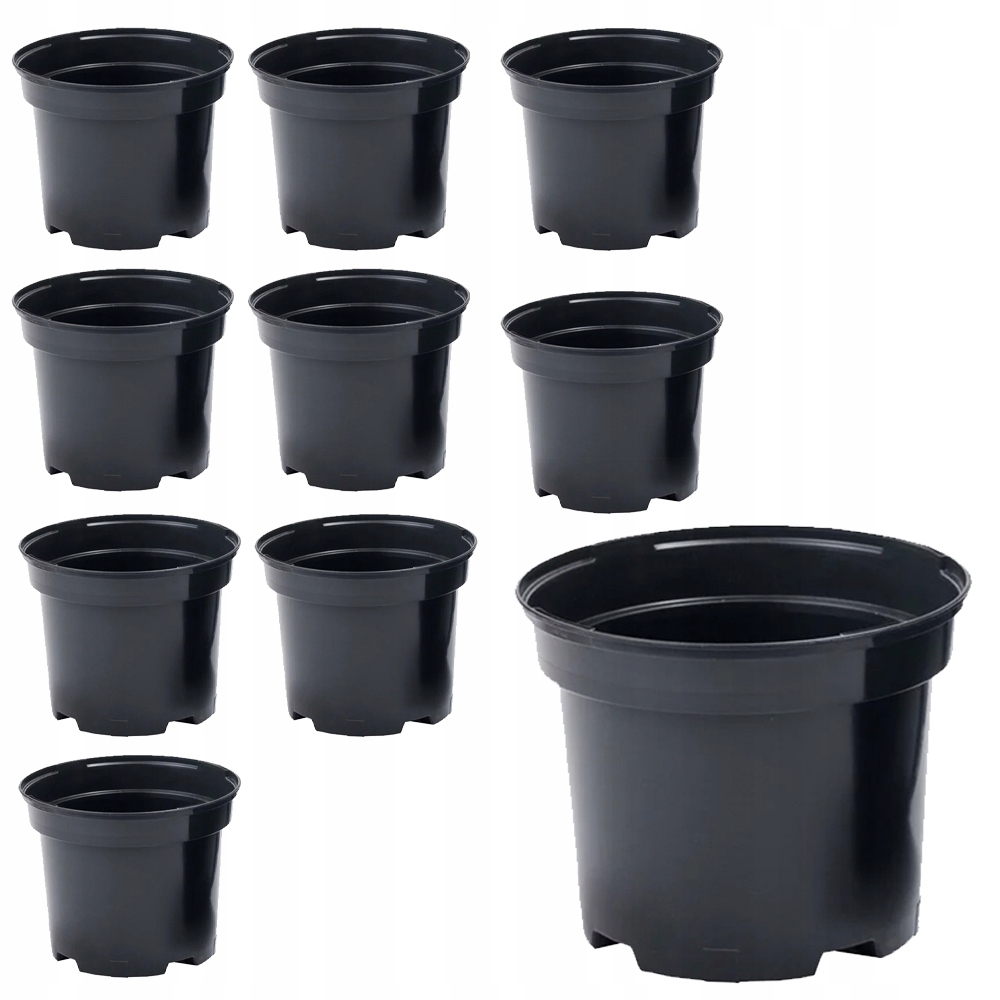 

Doniczki produkcyjne czarne 18 cm 2,5l 10 sztuk