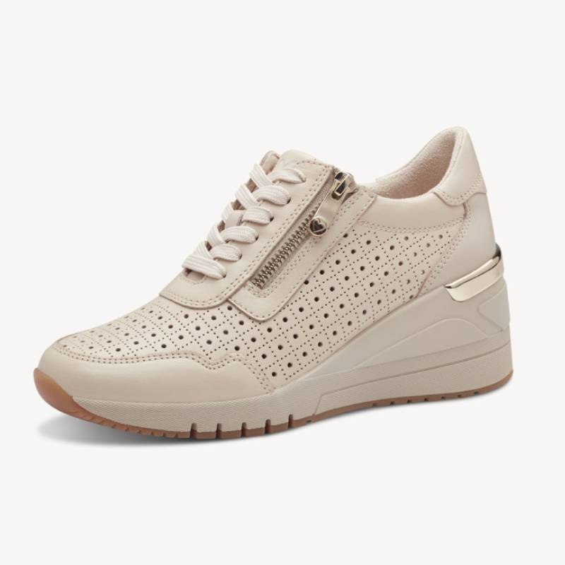 Marco Tozzi 2-23501-44-403 béžové sportovní polobotky vel. 39 ažur Kochland