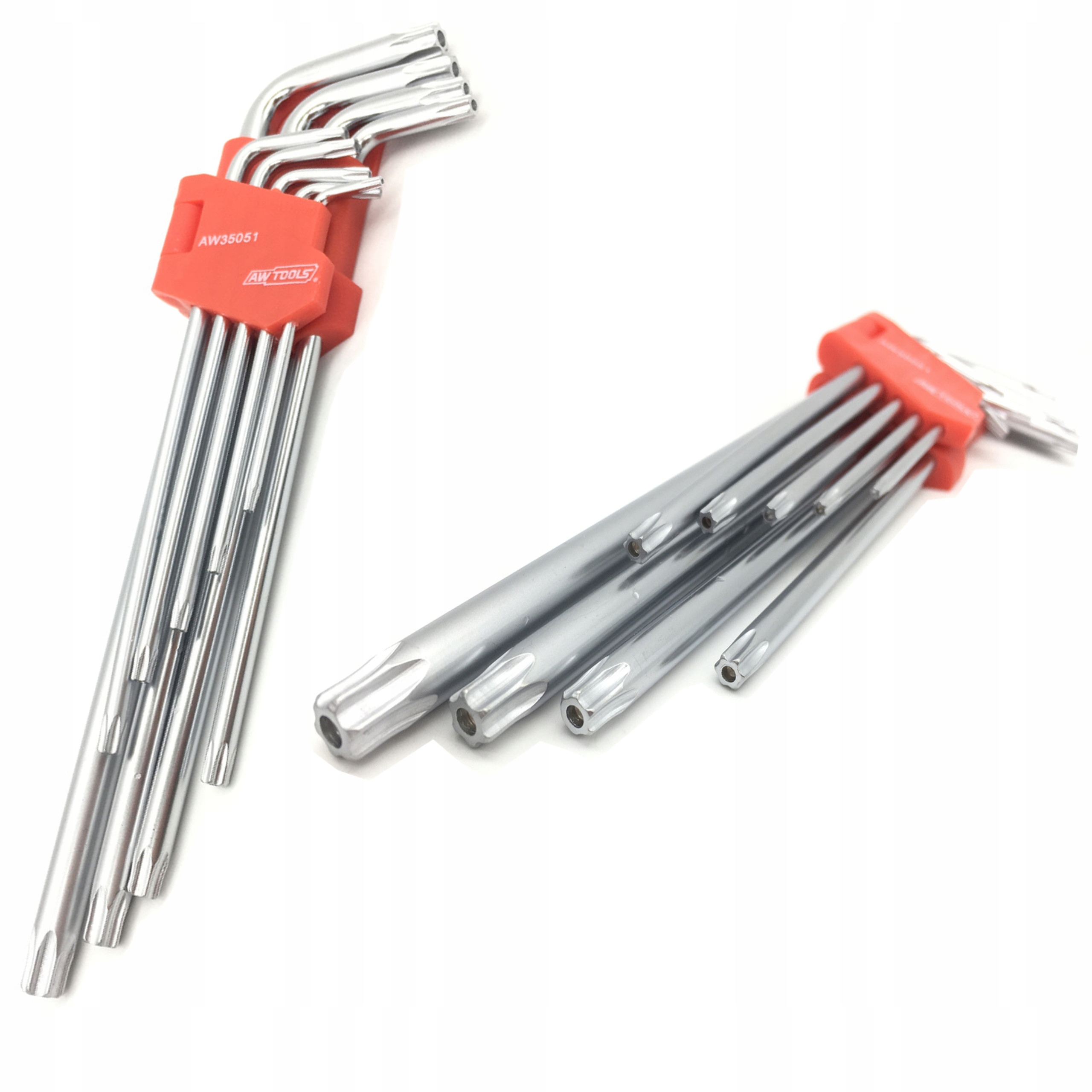 

Klucze Imbusy Torx Długie Torksy T10-T50 9szt