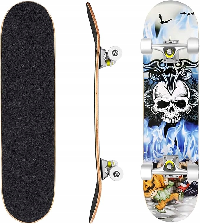 WeSkate Kompletní skateboard pro děti Double Kick Concave 31" x 7.88"