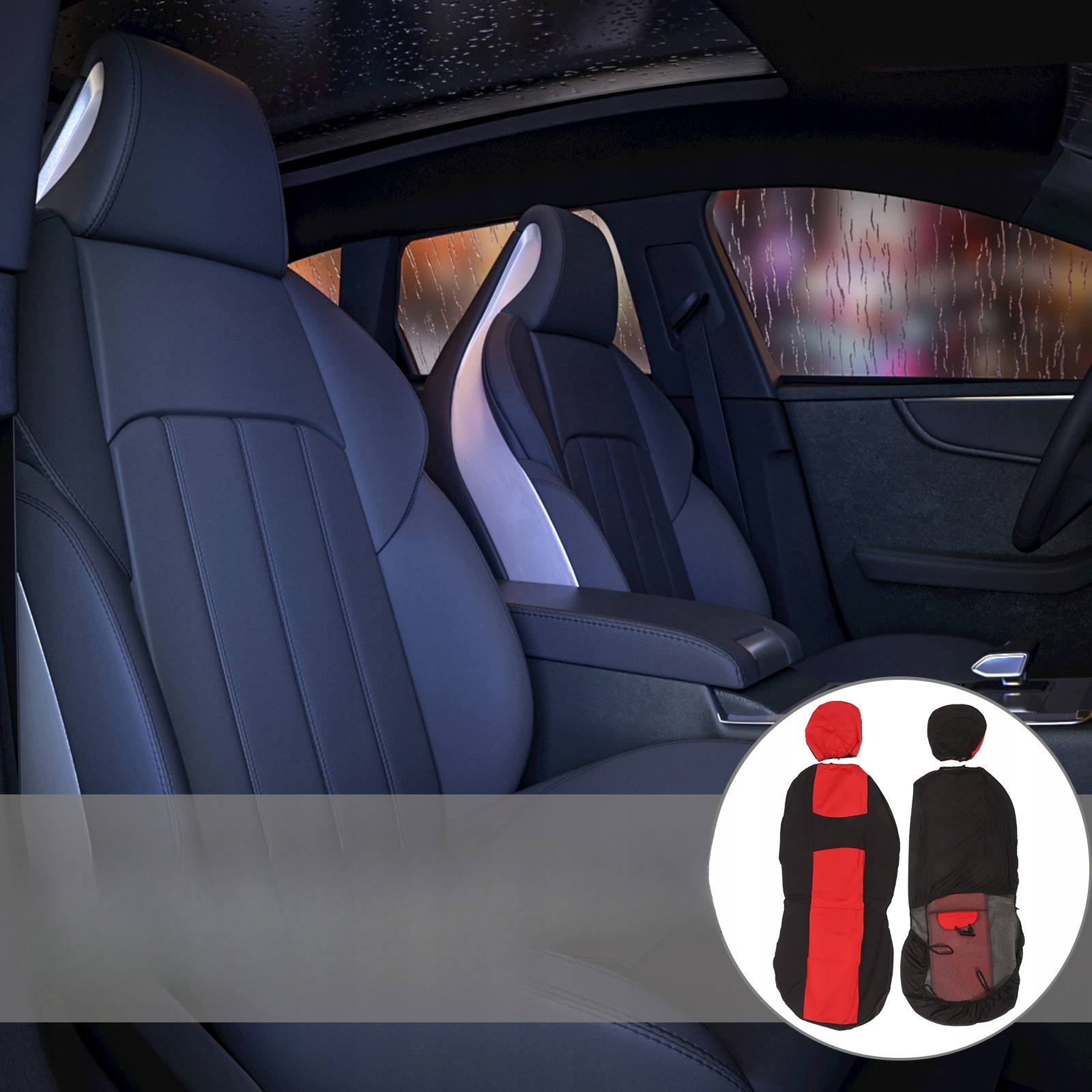 POKROWCE NA FOTELIKA SAMOCHODOWE OCHRANIACZ FOTELIKA Producent inny