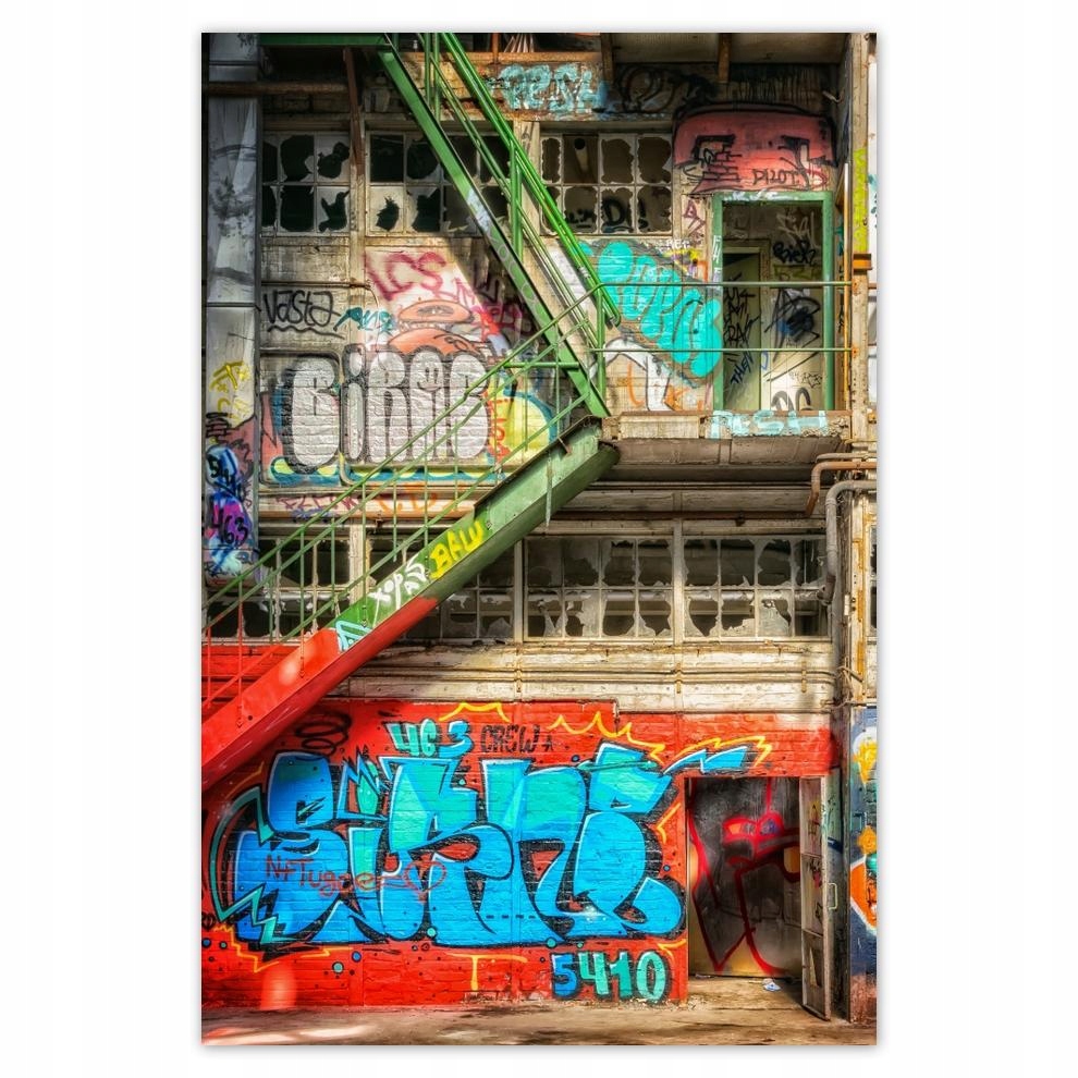 

Plakat 62x93 Graffiti Sztuka uliczna