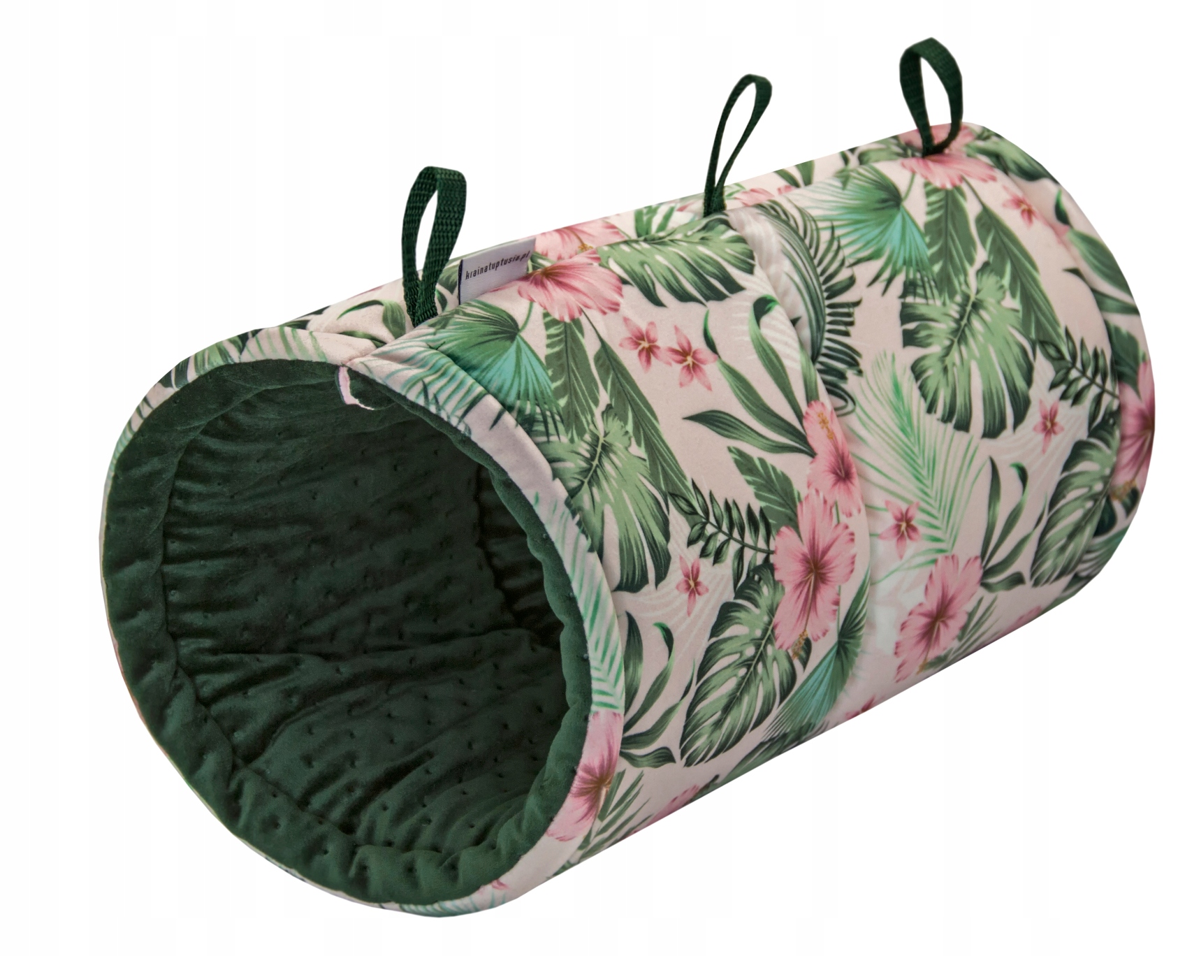 Levně Tunel Kulatý Pro Morče Krysa Fretky Rukáv Ibiškový Květ