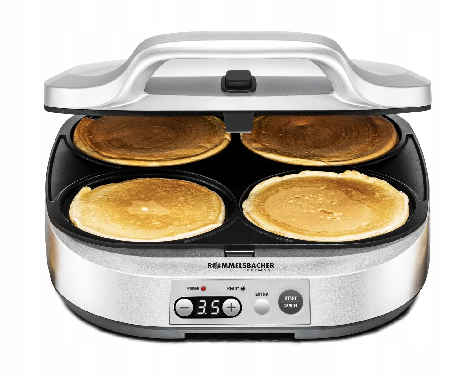 Rommelsbacher Pancake Maker Pc 1800, 4 pečicí prohlubně