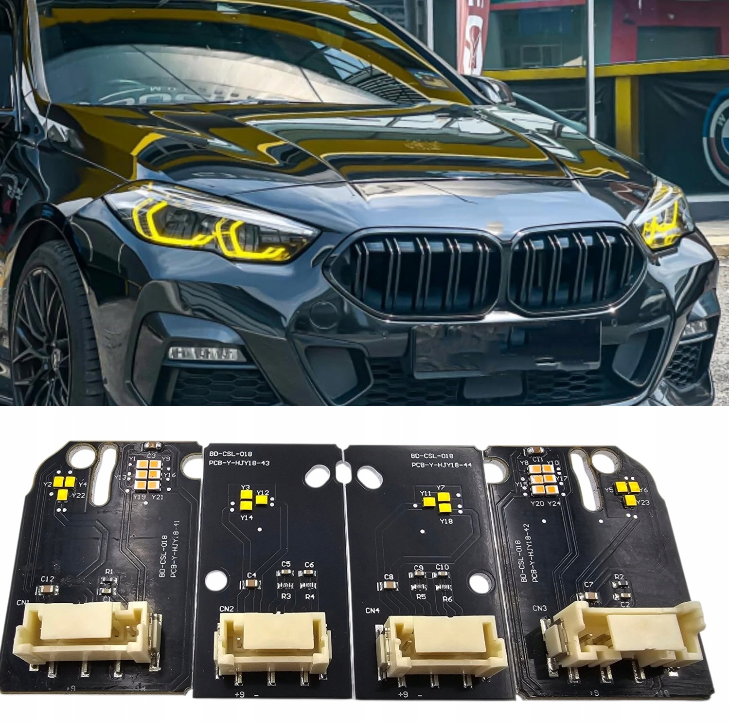 Moduly Csl Žluté Drl Bmw F44 F40 2019-2022 Komplet Pravá Levá