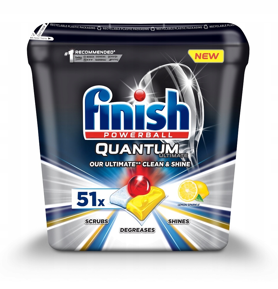 

Finish kapsułki do zmywarki 51szt Lemon Quantum U