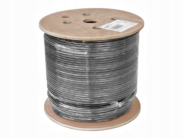 Przewód skrętka U/utp kat.6 drut AWG23 Pe Outdoor żelowana 305m Digitus