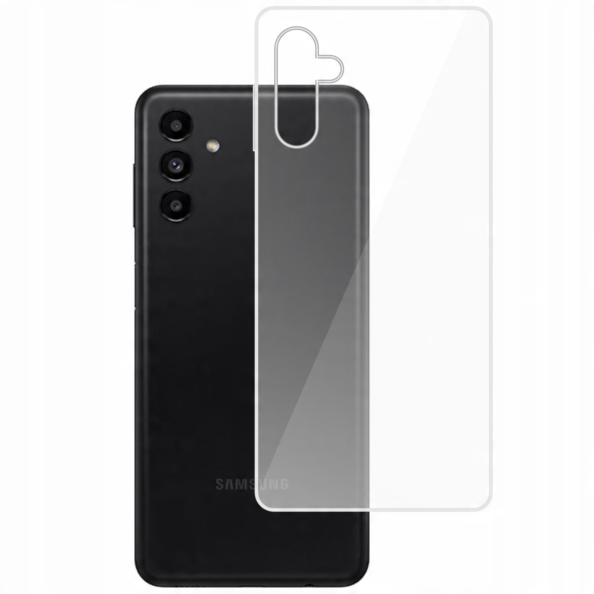 

Etui do Samsung Galaxy A13 5G gumowe Slim Clear