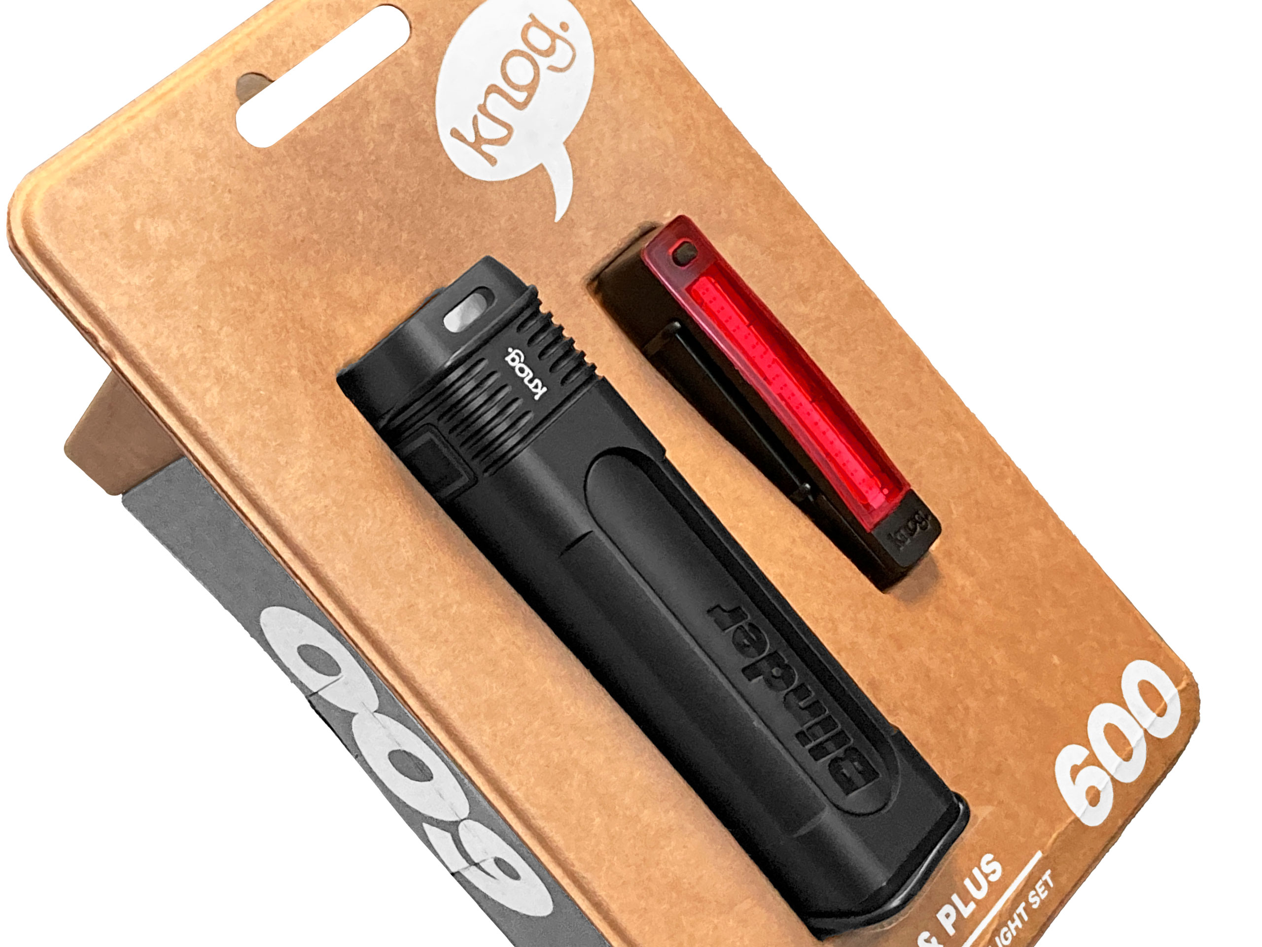 ZESTAW LAMPKI ROWEROWE KNOG BLINDER PRO 600 USB-C + TYLNA KNOG PLUS 20 lm Rodzaj zestaw