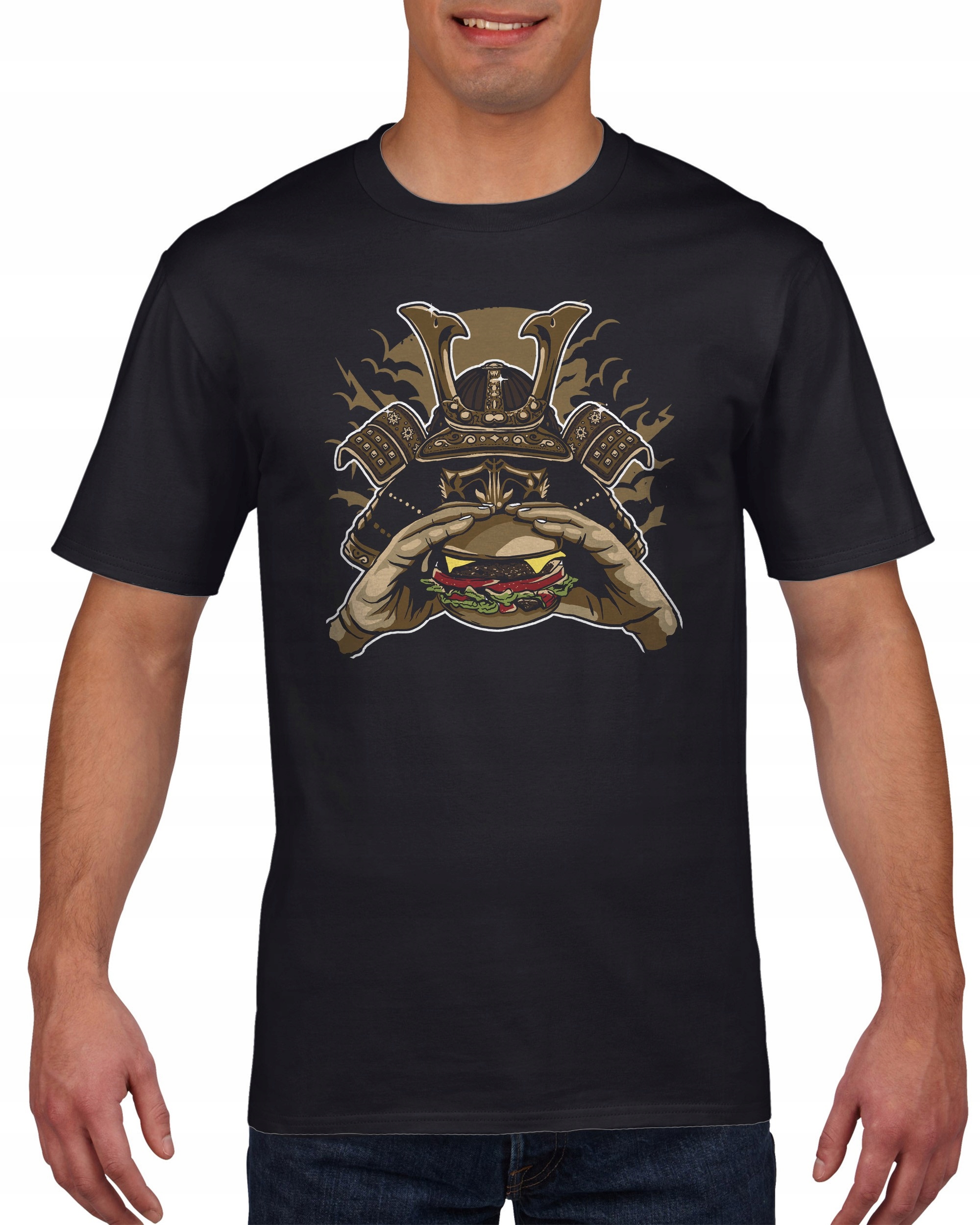 

Koszulka męska Samurai Burger c S
