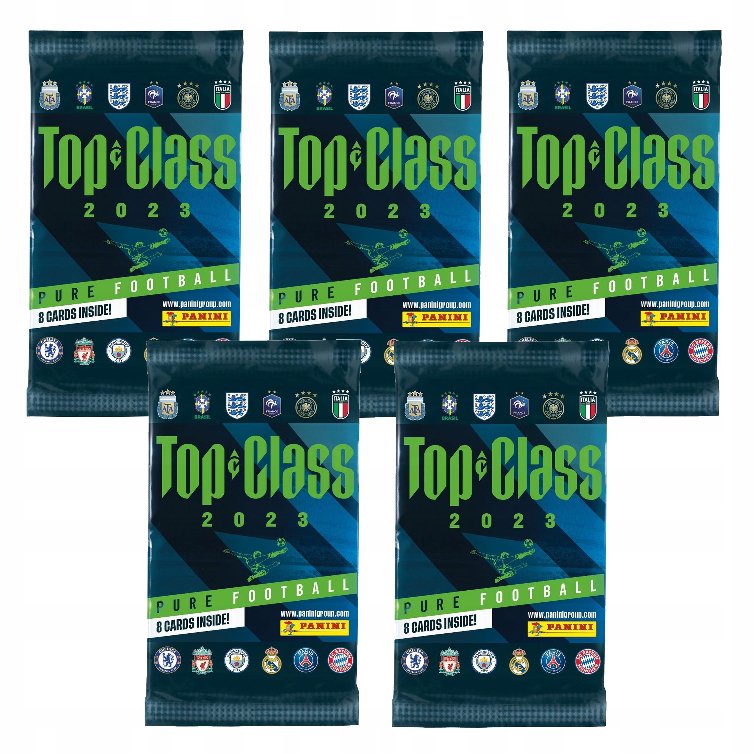 

Saszetki Top Class 2023 5 Szt. Karty Piłkarskie