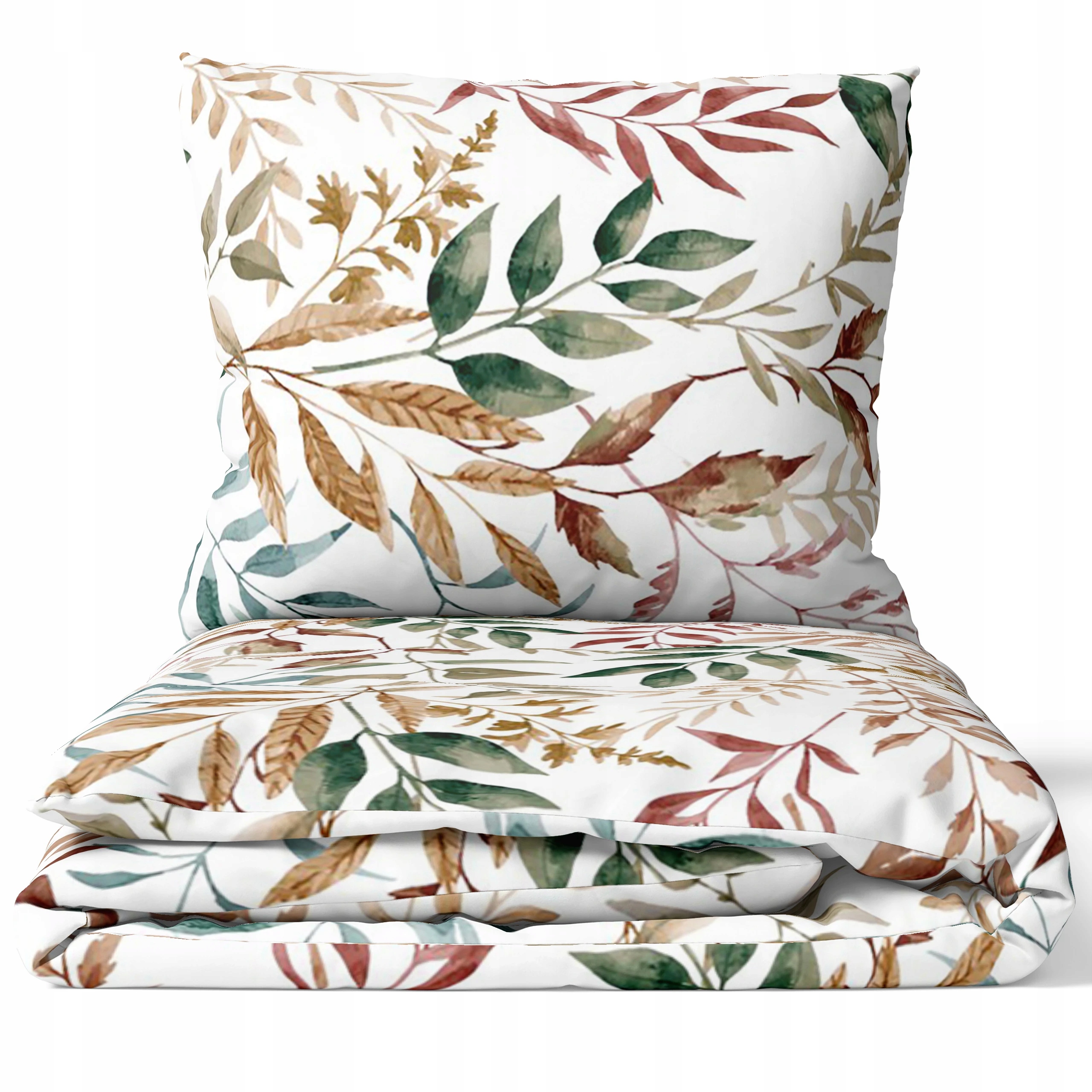 Pościel 100% Bawełna Leśny Szum Polski Komplet Pościeli 200x220