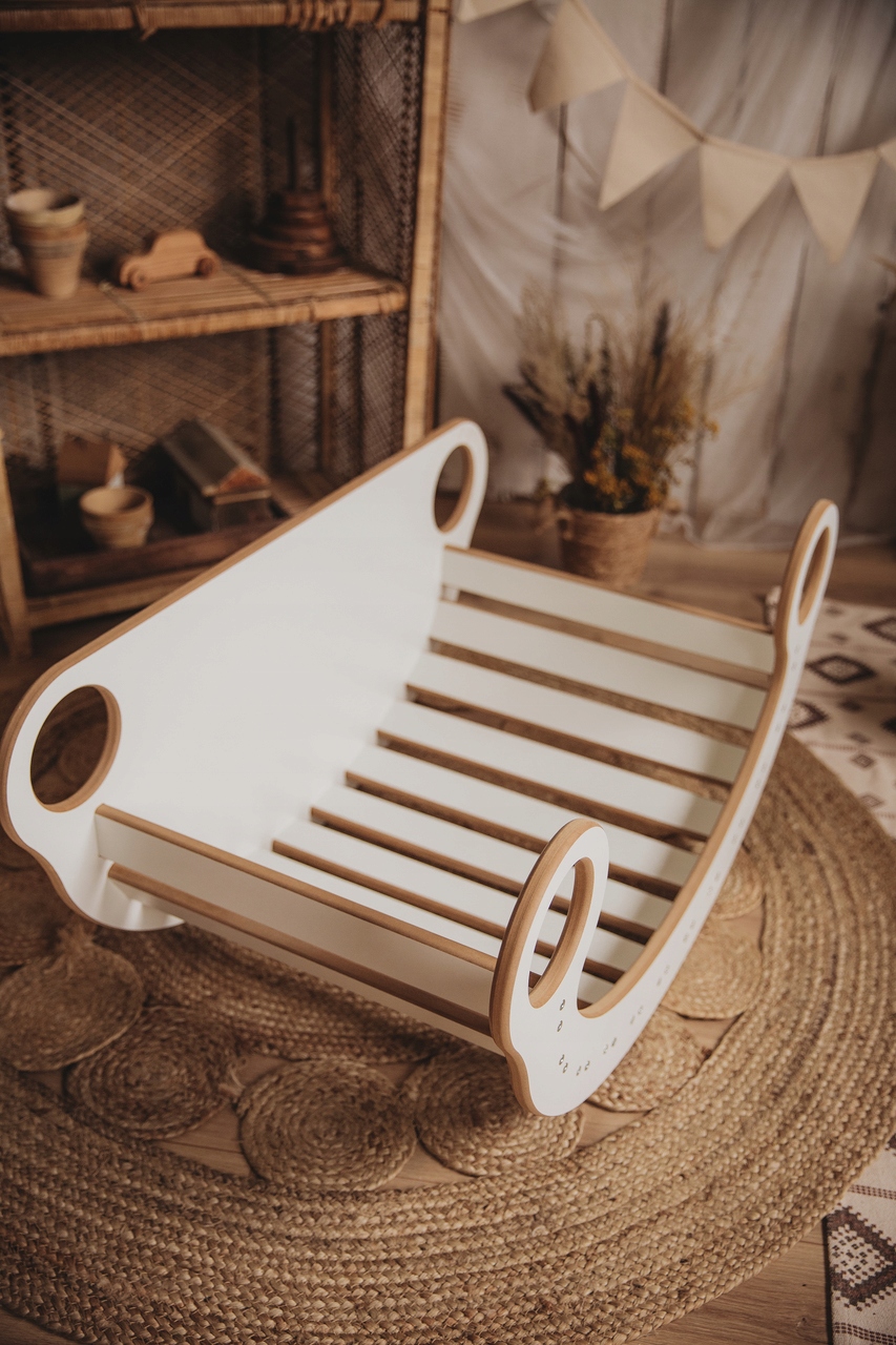 Drewniany BLAT do bujaka Montessori Materiał drewno płyta MDF