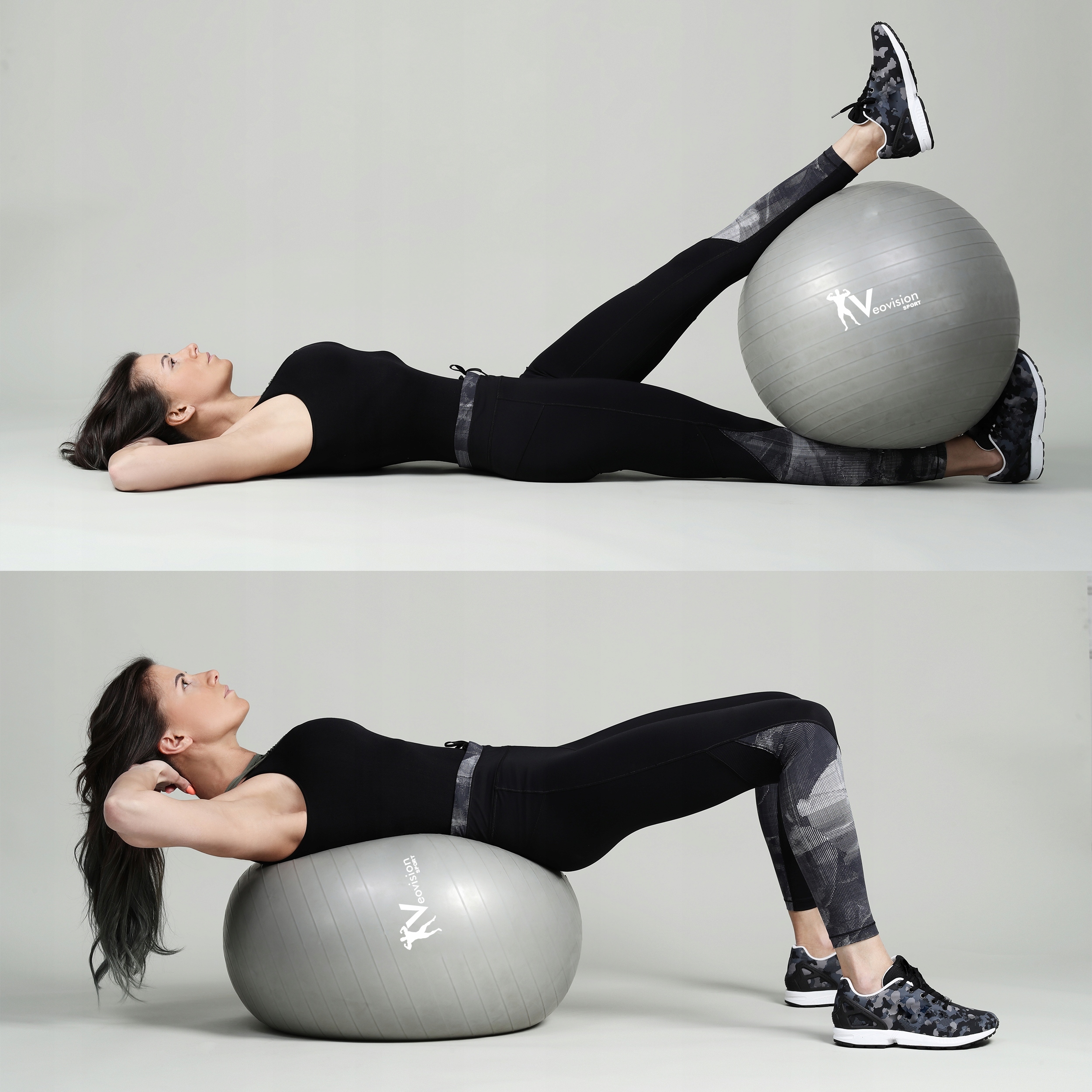 PIŁKA GIMNASTYCZNA FITNESS REHABILITACYJNA DO ĆWICZEŃ 75cm +POMPKA Materiał PVC