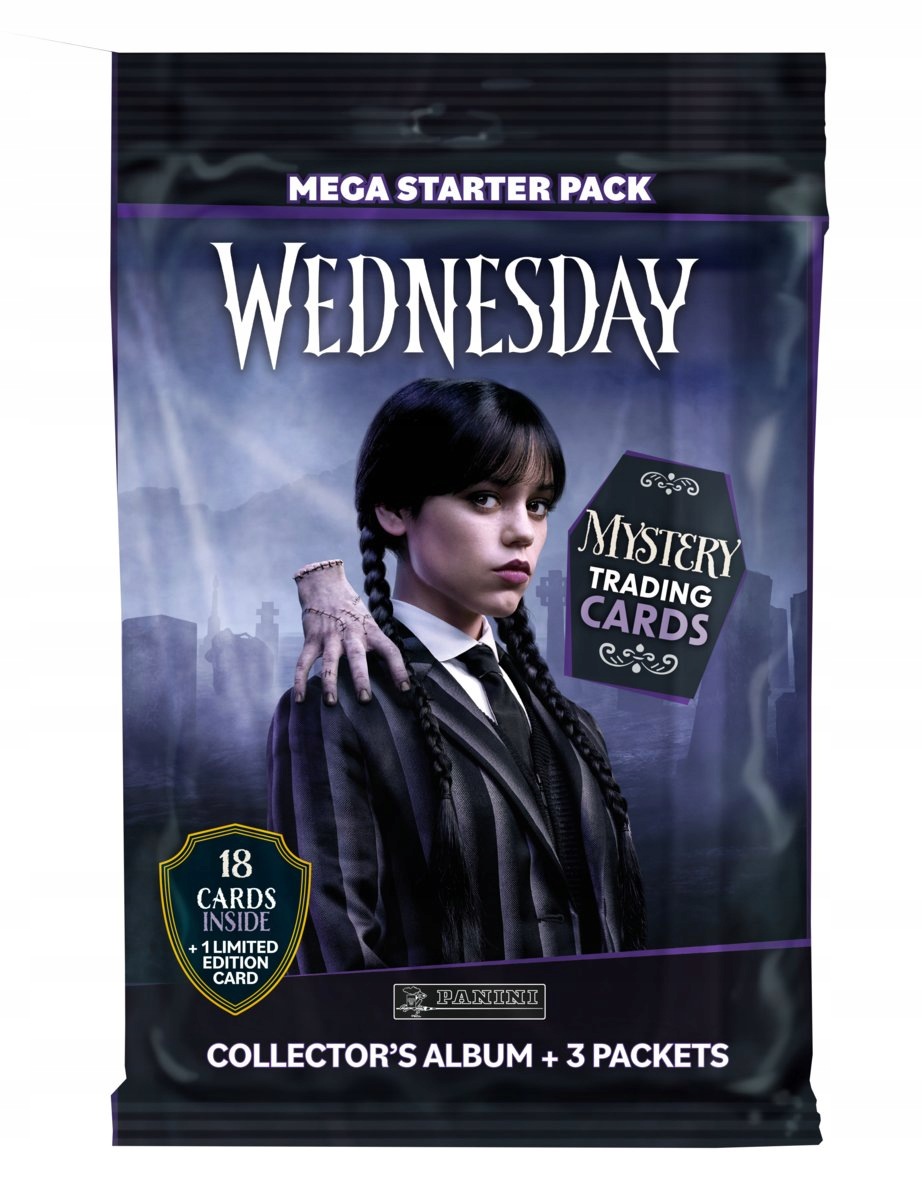 Z81. Wednesday Zestaw kolekcjonera Starter Pack Album karty
