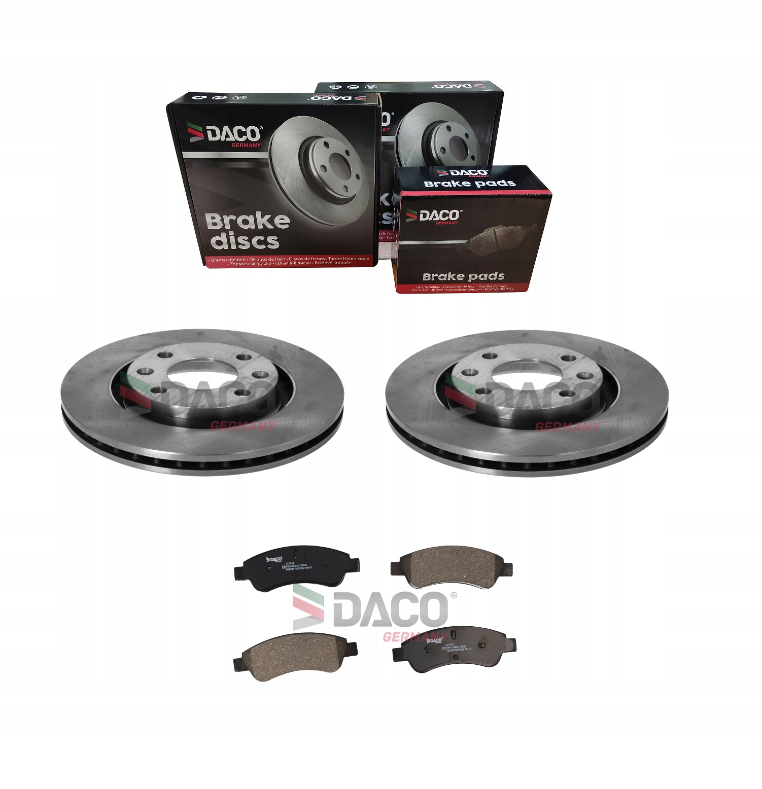 Tarcze + Klocki C2 C3 C5 C-Elysee Xsara BERLINGO PARTNER PRZÓD JAKOŚĆ BDB