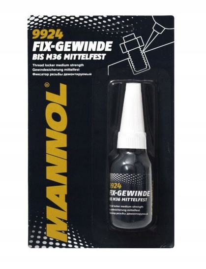 

Mannol 9925 klej do gwintów niebieski Średni 10ml