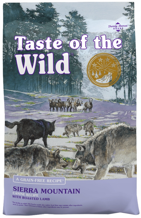 Taste Of The Wild Sierra Mountain Karma sucha dla psa z jagnięciną 5,6 kg
