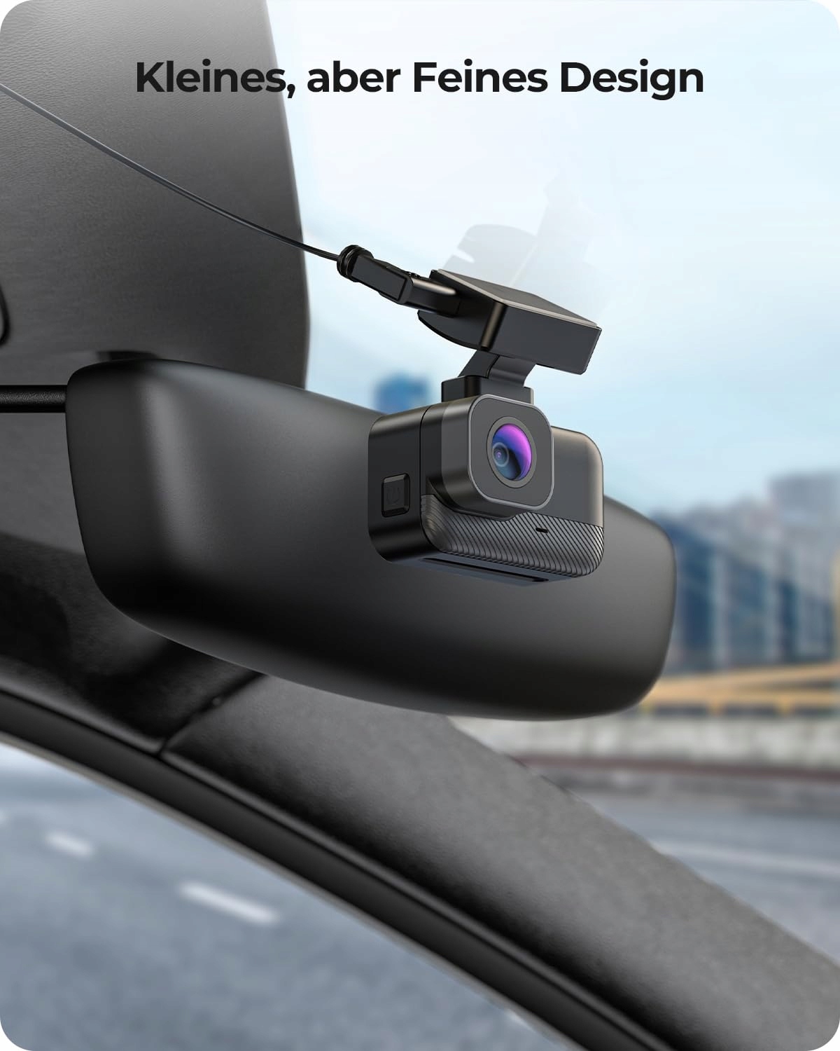 KRUNIA 2K WiFi Kamera Samochodowa GPS WDR Nocny Tryb 170° Kąt Widzenia — miniatura 8