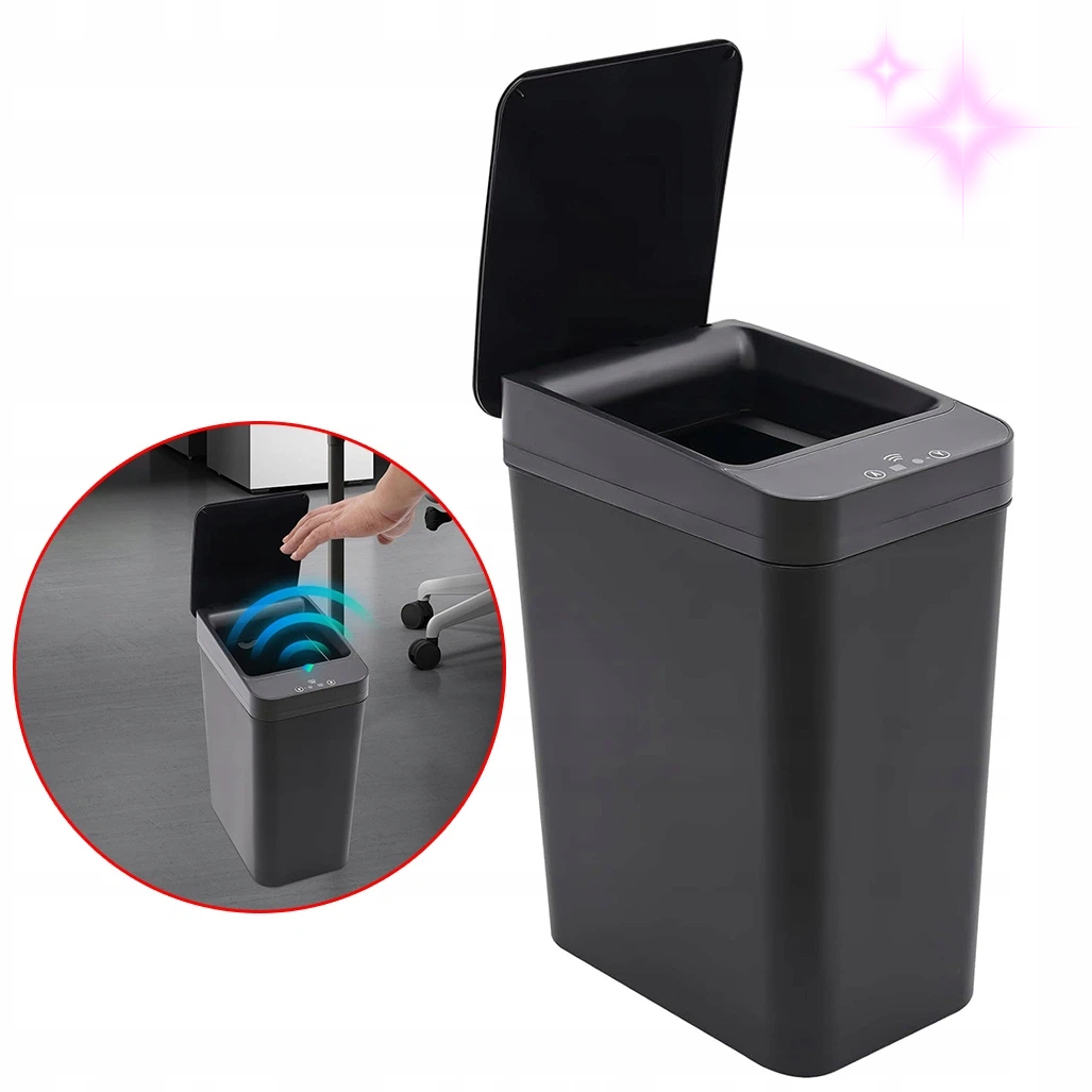 Levně Inteligentní Odpadkový Koš Automatická Senzorová Kuchyně Ložnice