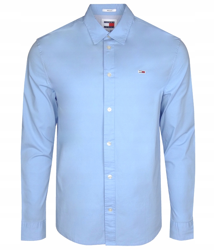 Tommy Jeans pánská košile, modrá, XL