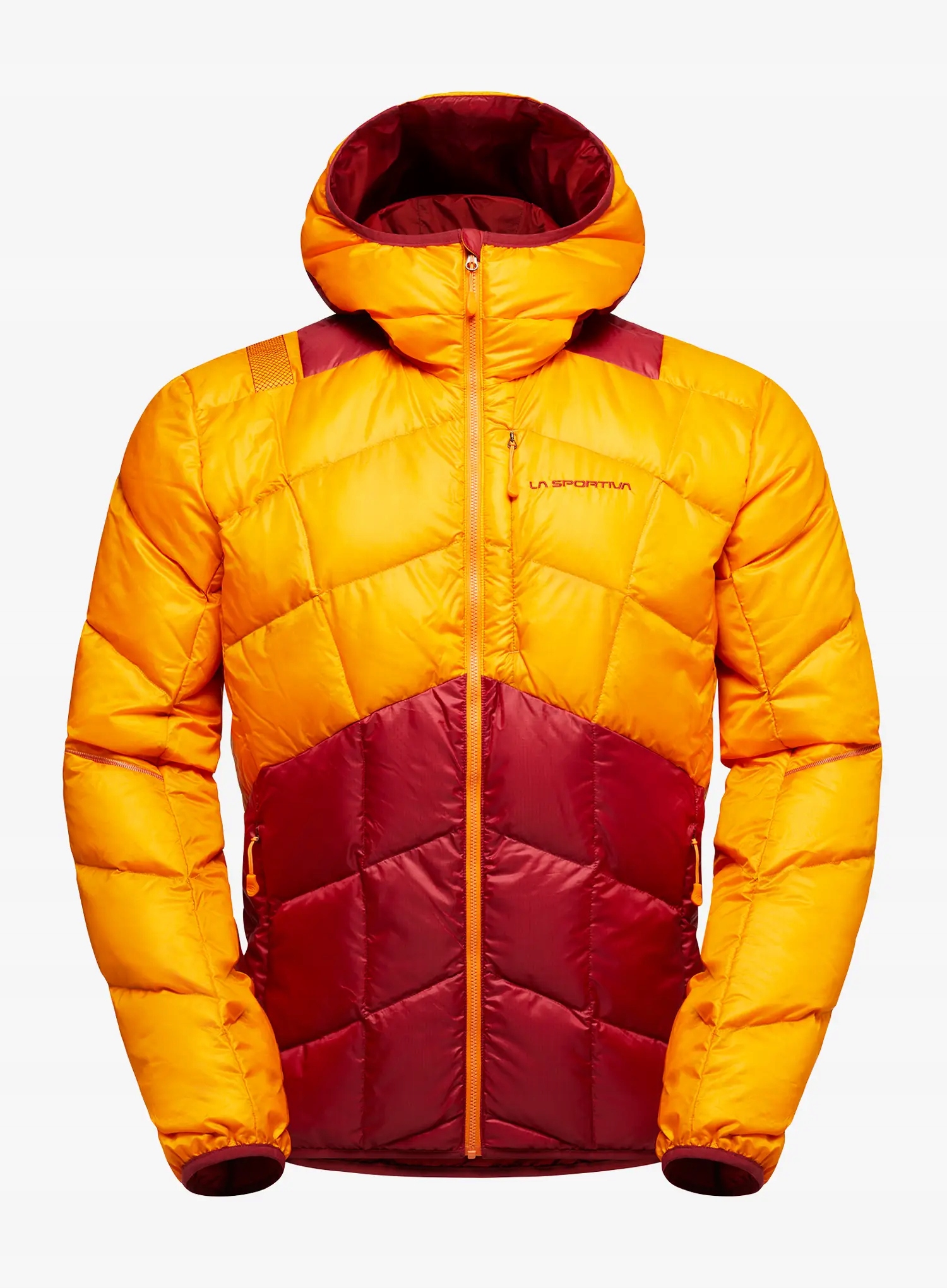 Péřová bunda La Sportiva Pinnacle Down Jkt papaya/sangria M