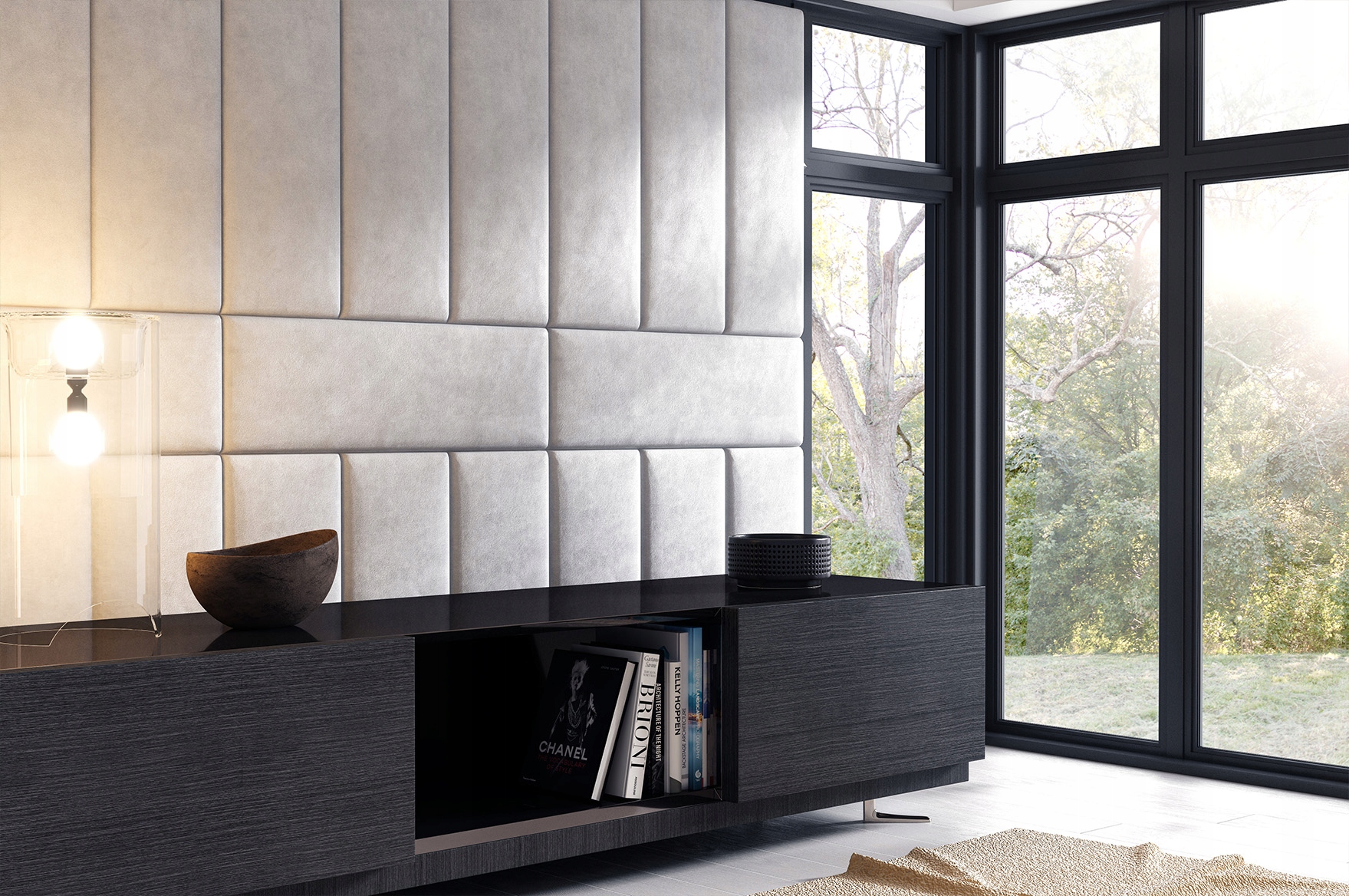 Panel Ścienny Tapicerowany 90x40 Wezgłowie Producent Likma