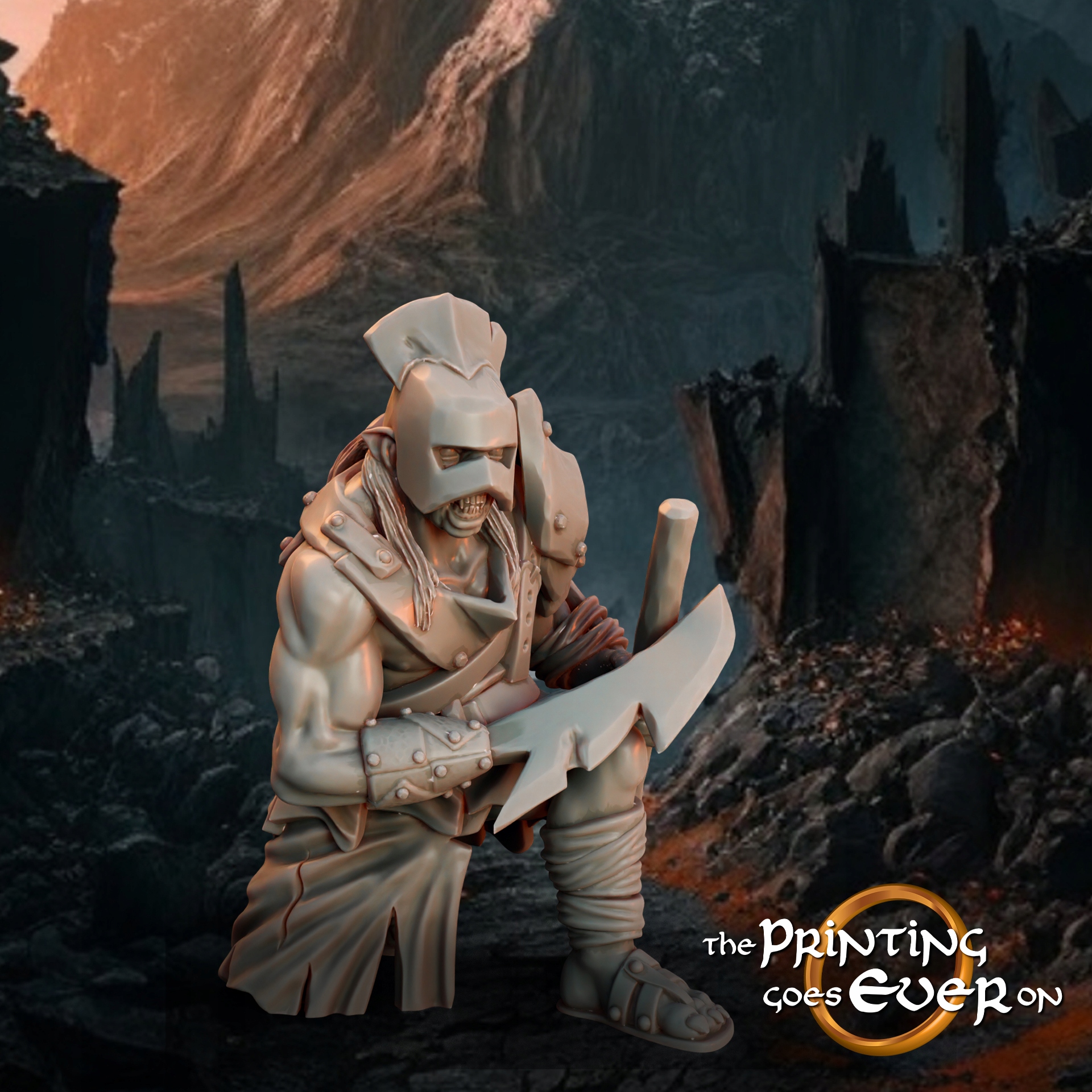 Assault Orc Assassin B The Printing Goes Ever On